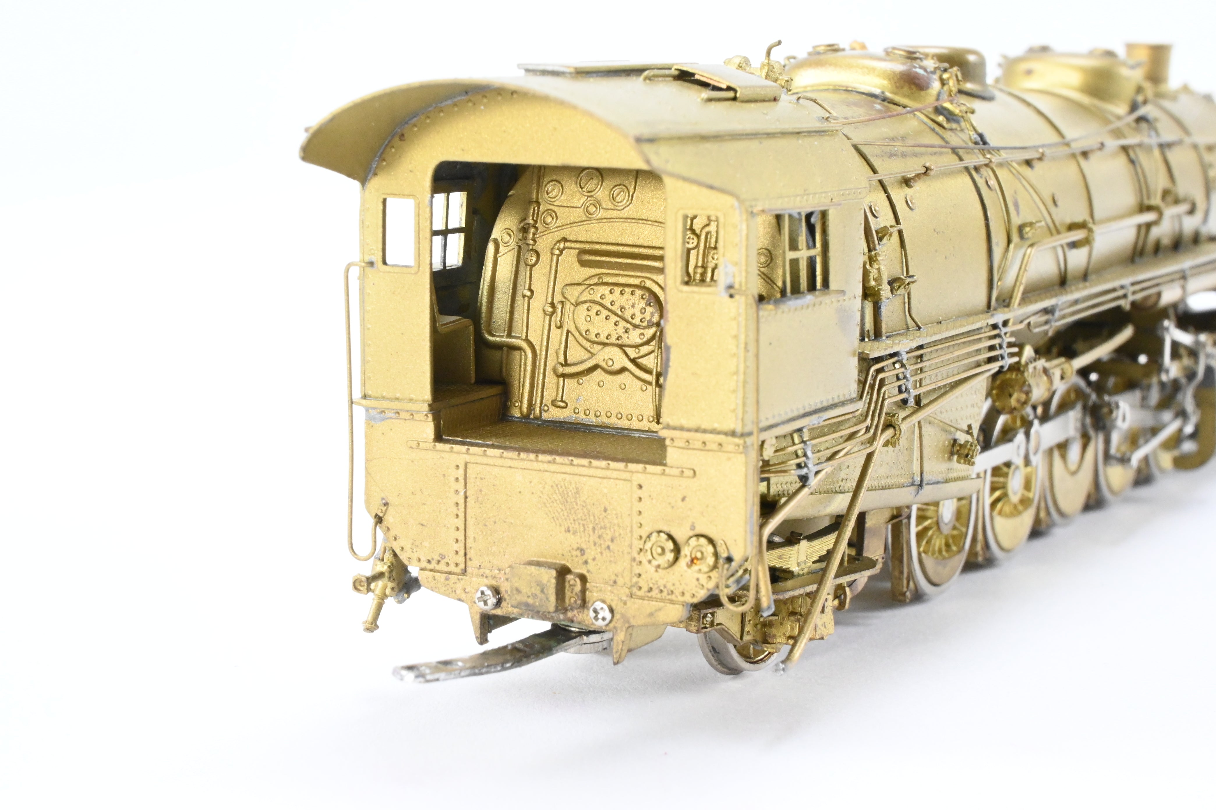 HO Scale USRA 2-10-2 Heavy Brass Model by Key Imports, 1970s