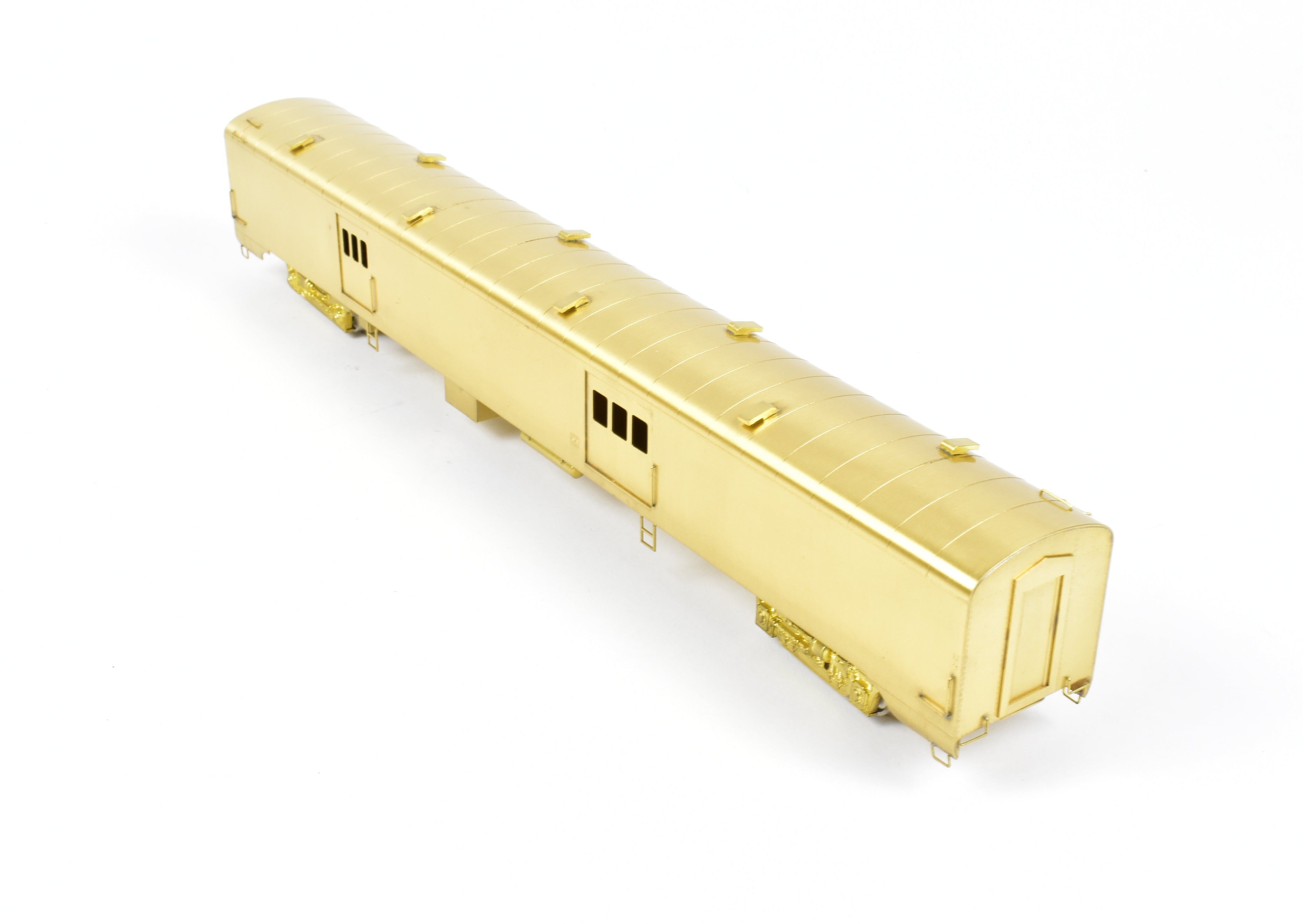 HO Brass Oriental Limited NP North Coast Water Baggage Car, No Skirts, Excellent Cond