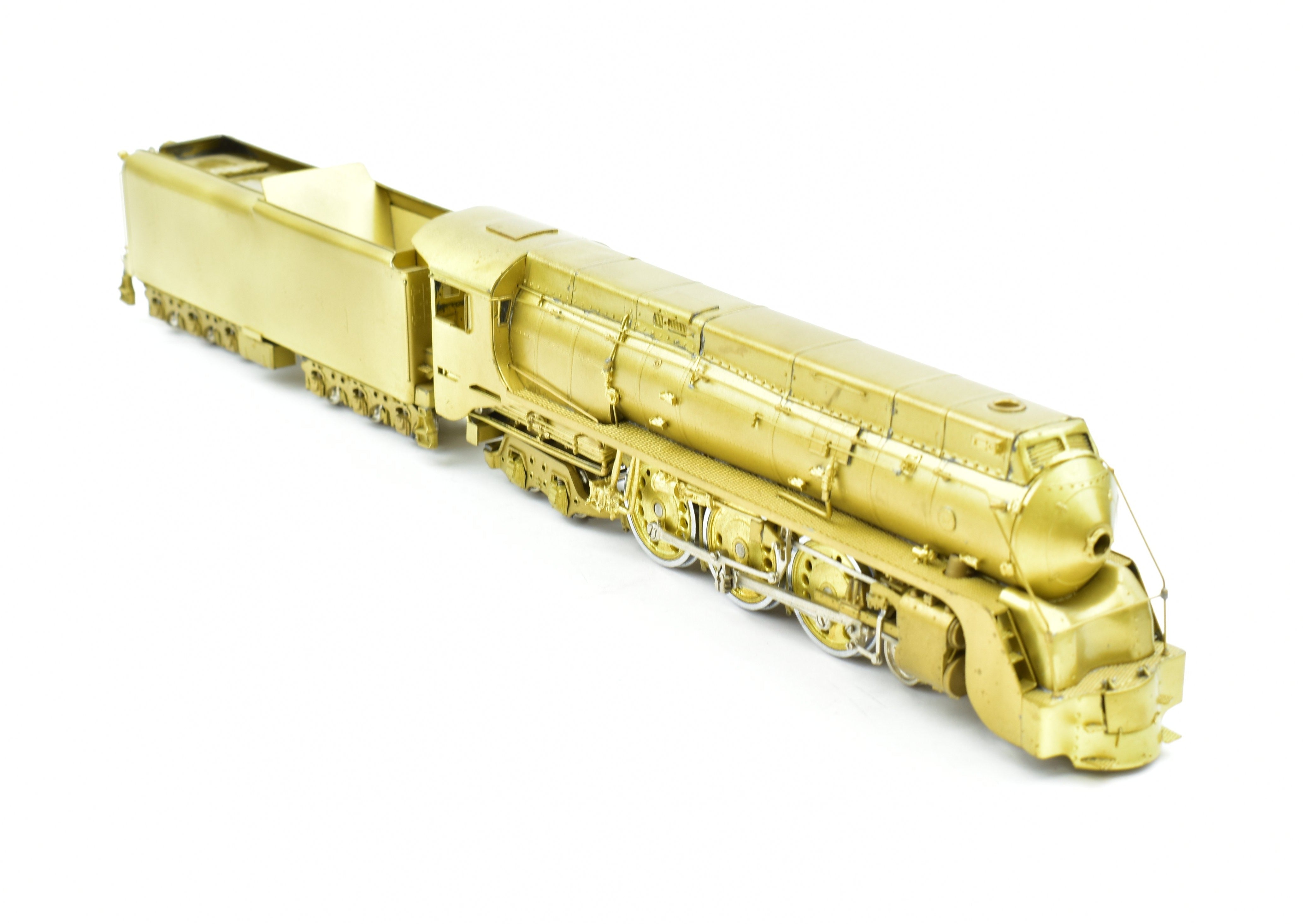 HO Scale Custom Brass Locomotive - 1979 KSM Model, Ideal for Passenger Service