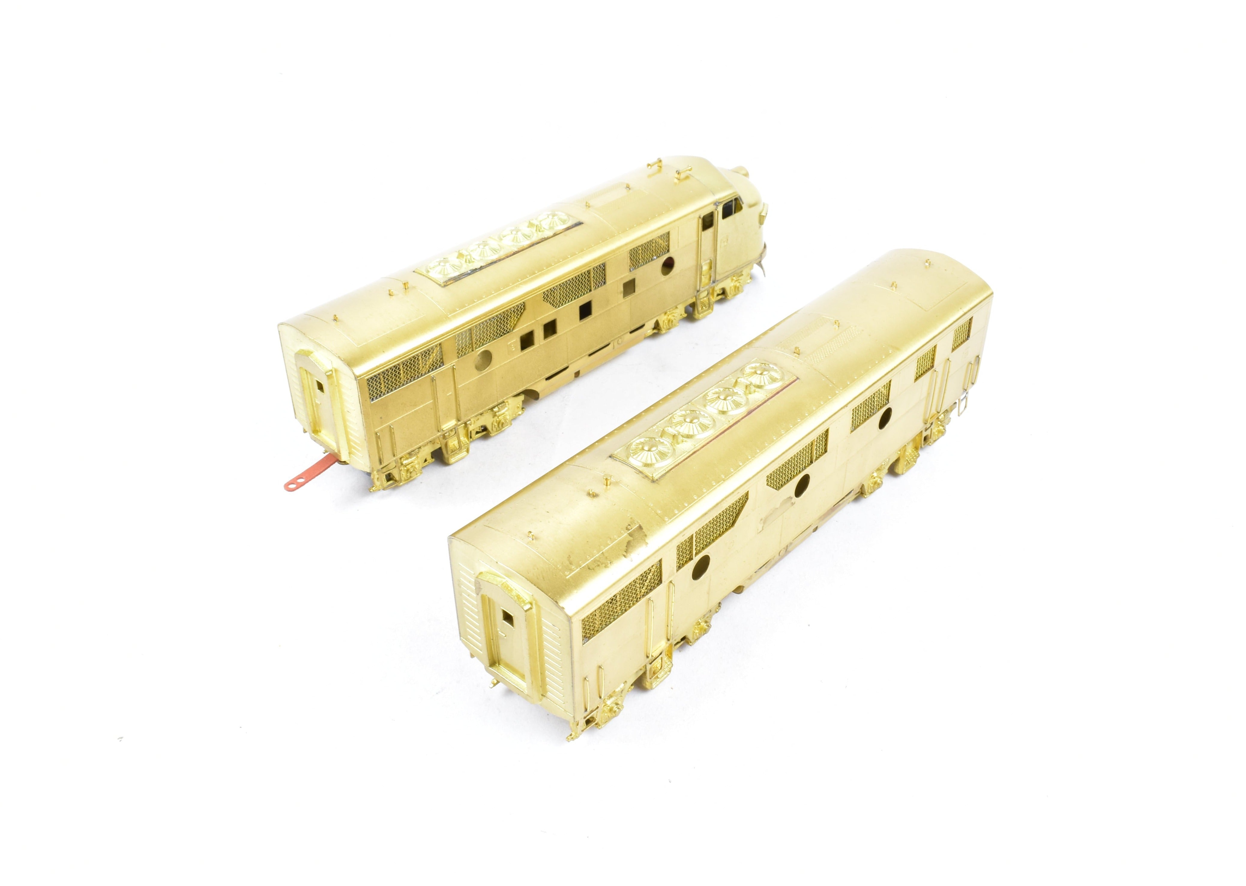High - Quality HO Scale Brass Nickel - Plated NPP EMD Phase 2 F - 3 A/B Set for Various Railroads