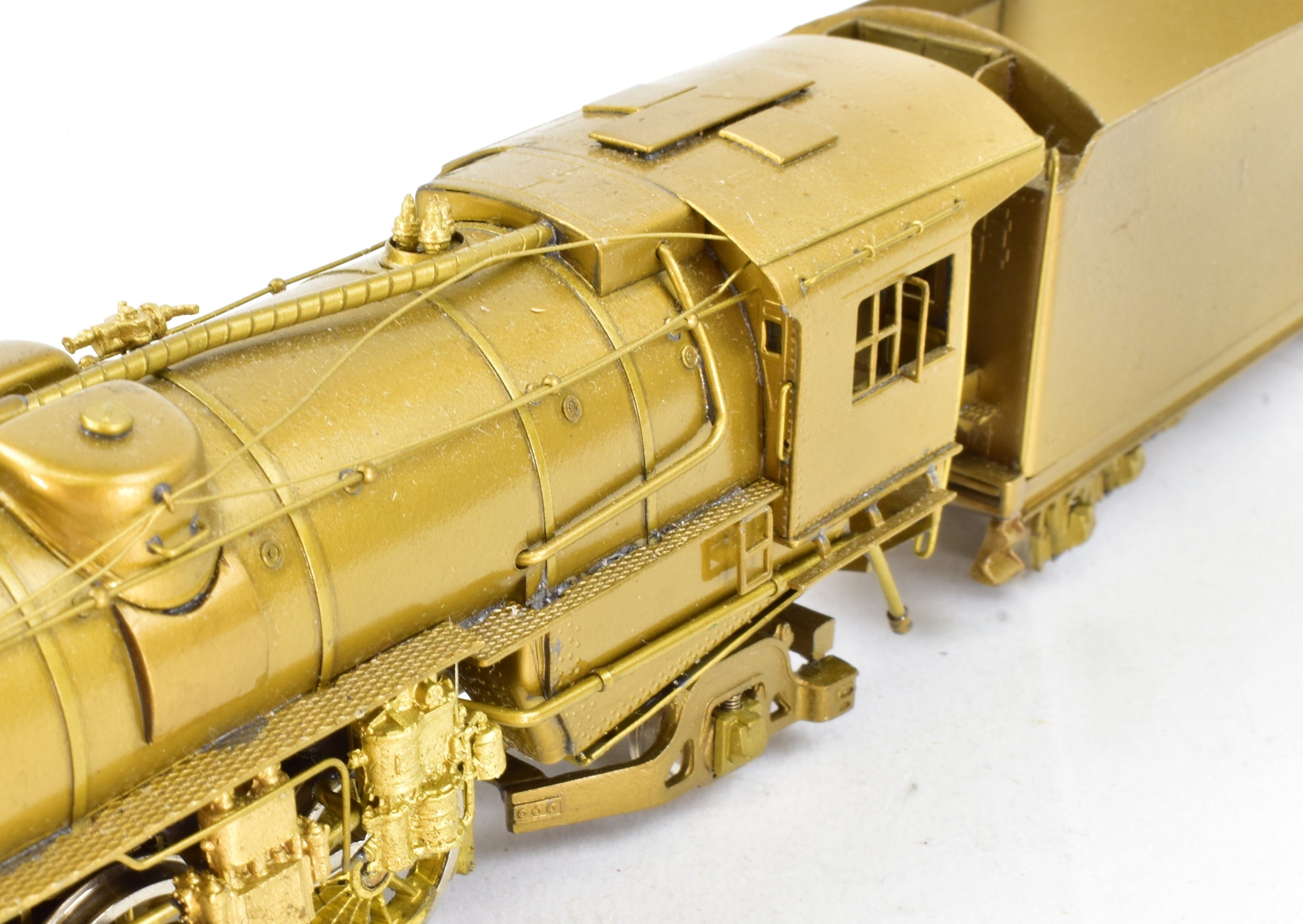 HO Scale Brass New Jersey Custom Brass New Haven Class R - 3a 4 - 8 - 2 Mountain Steam Locomotive Model