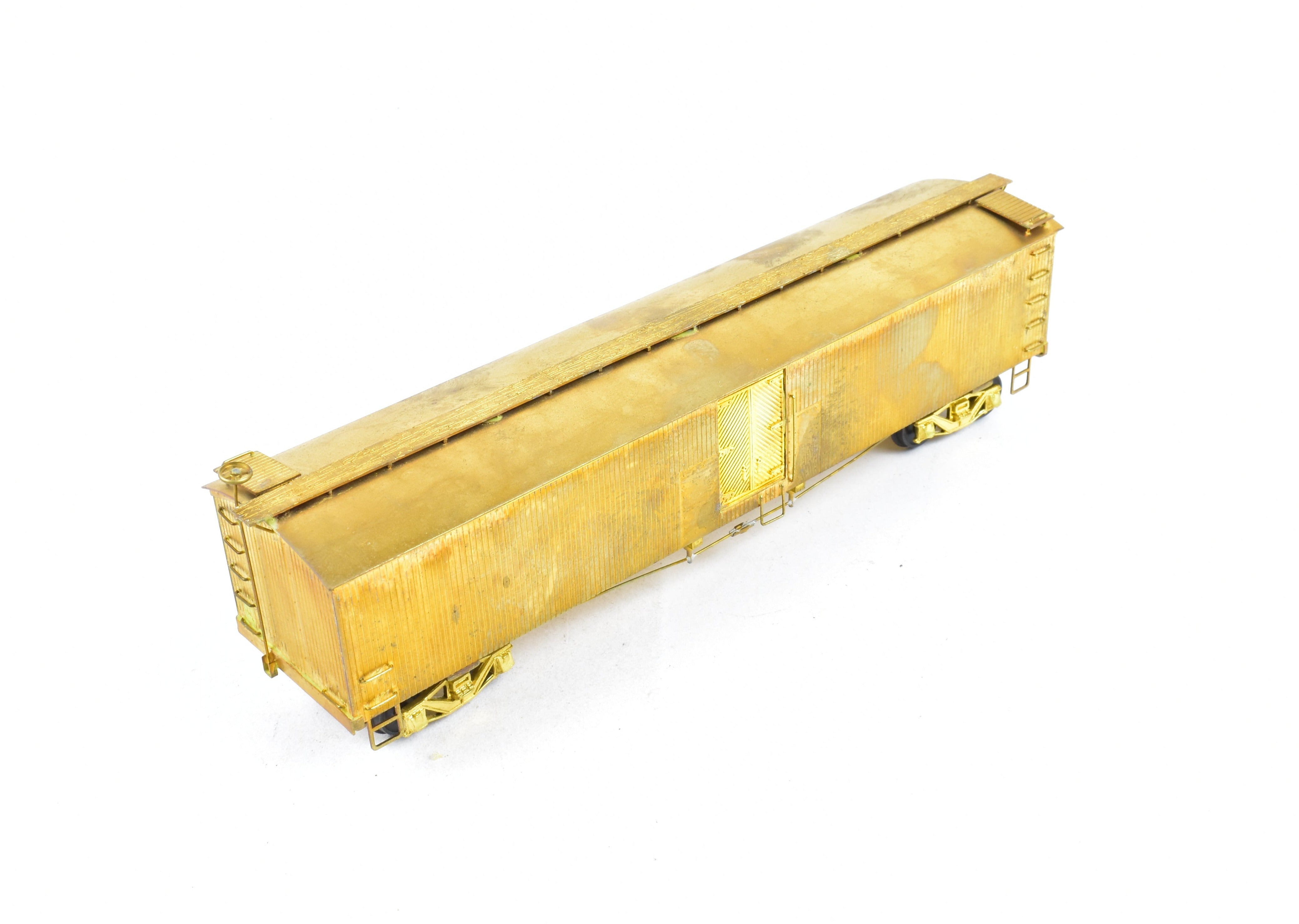 HO Scale Brass Nickel - Plated New York Ontario & Western Milk Car Model