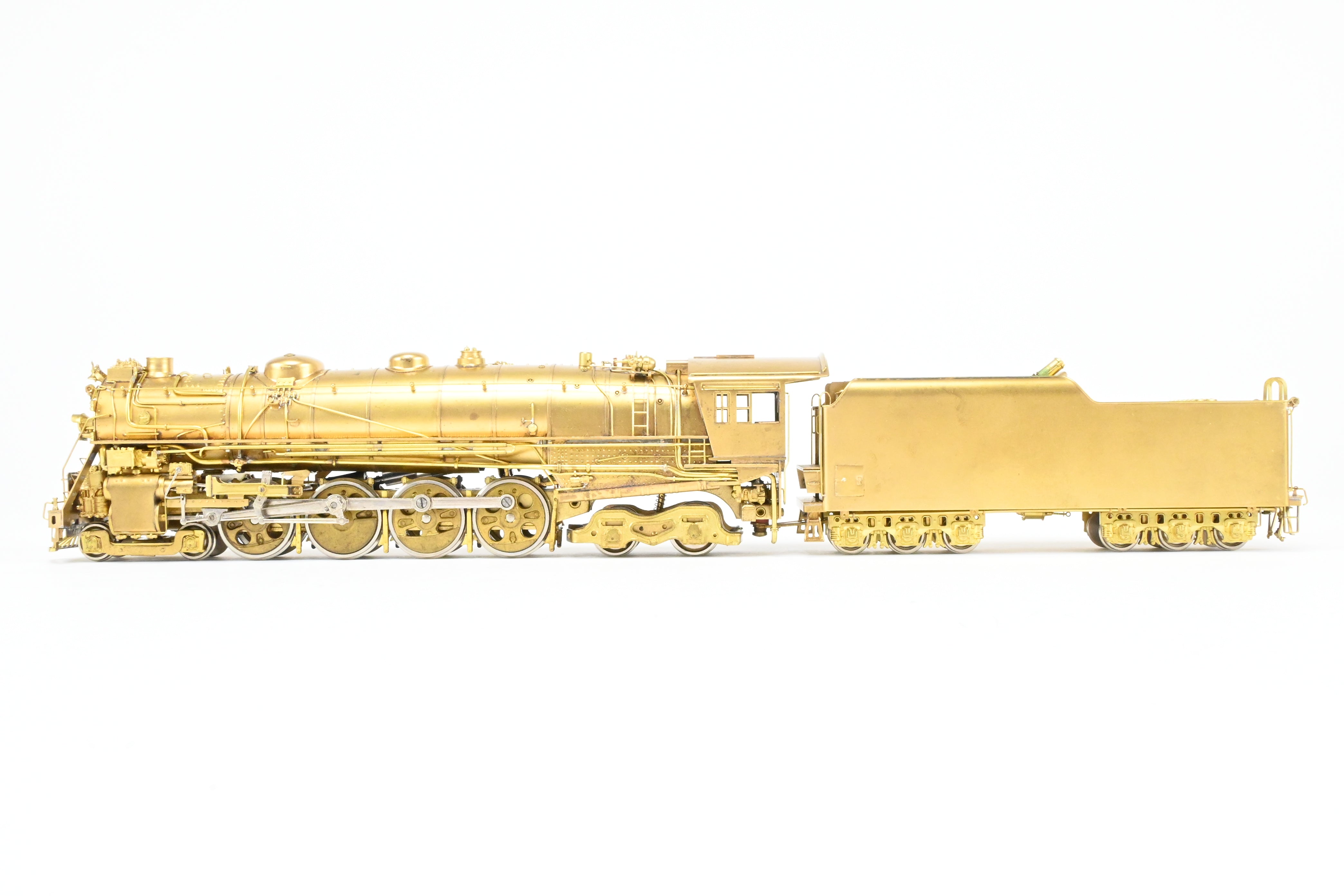 HO Scale Brass PFM Model Train - Fujiyama - Chicago & North Western Class H - 1 4 - 8 - 4 Steam Locomotive with ReBoxx Replacement Box