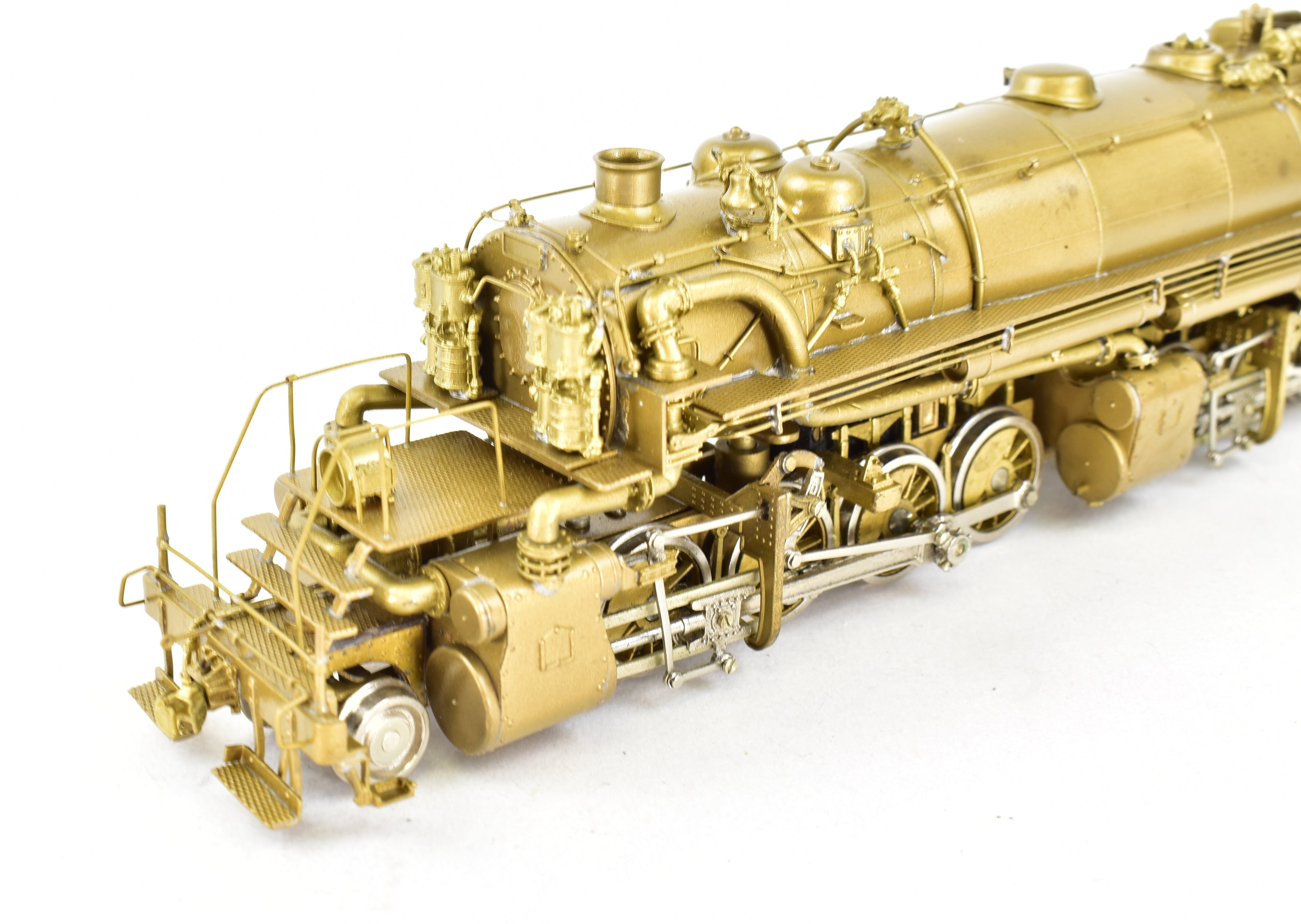 HO Scale Custom Brass Model Train - Reading Lines Class N-1 2-8-8-0 Mallet Rebuilt by NJ Custom Brass