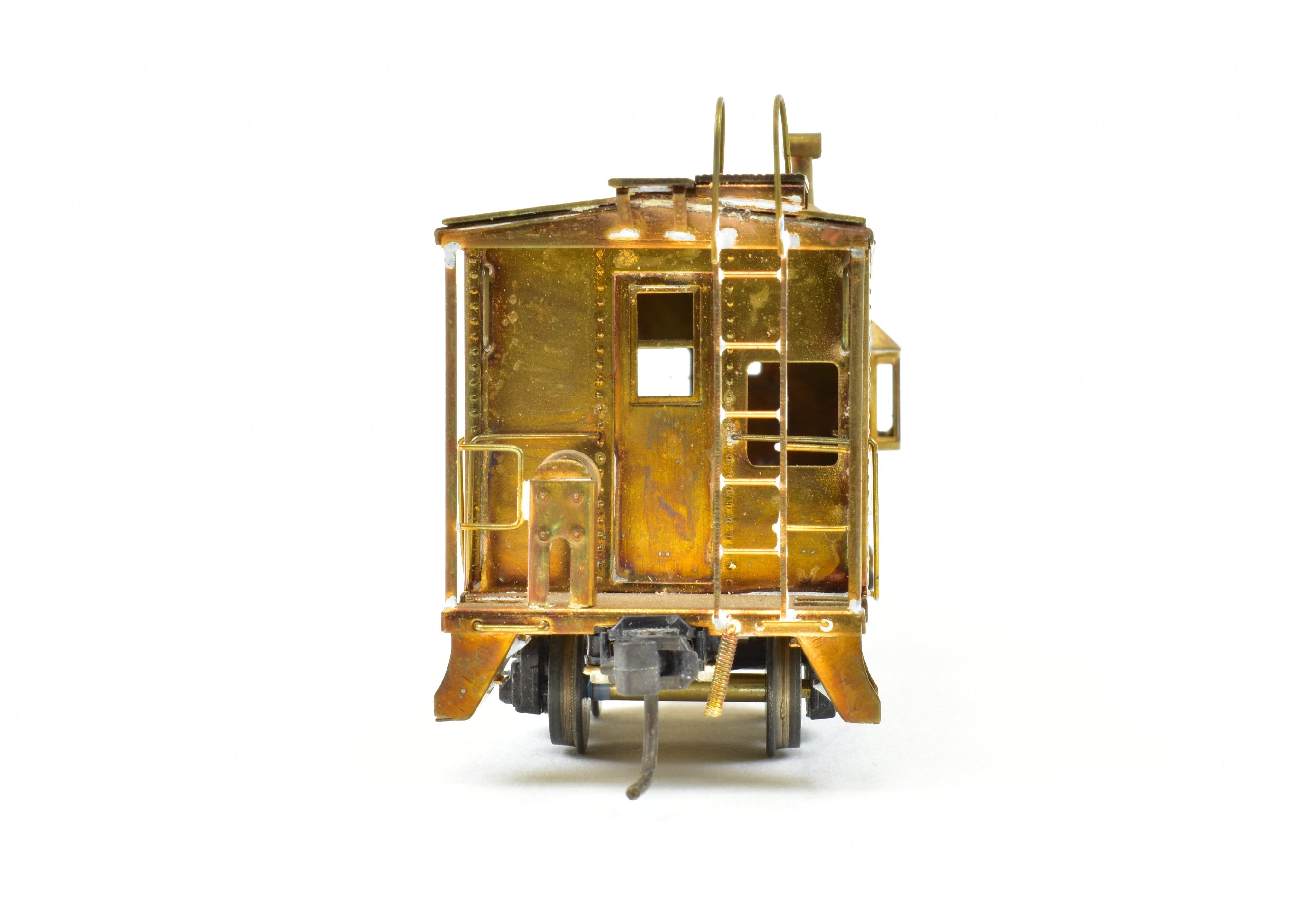 HO Scale Brass All - Steel Bay Window Caboose by Lambert NYC, New York Central