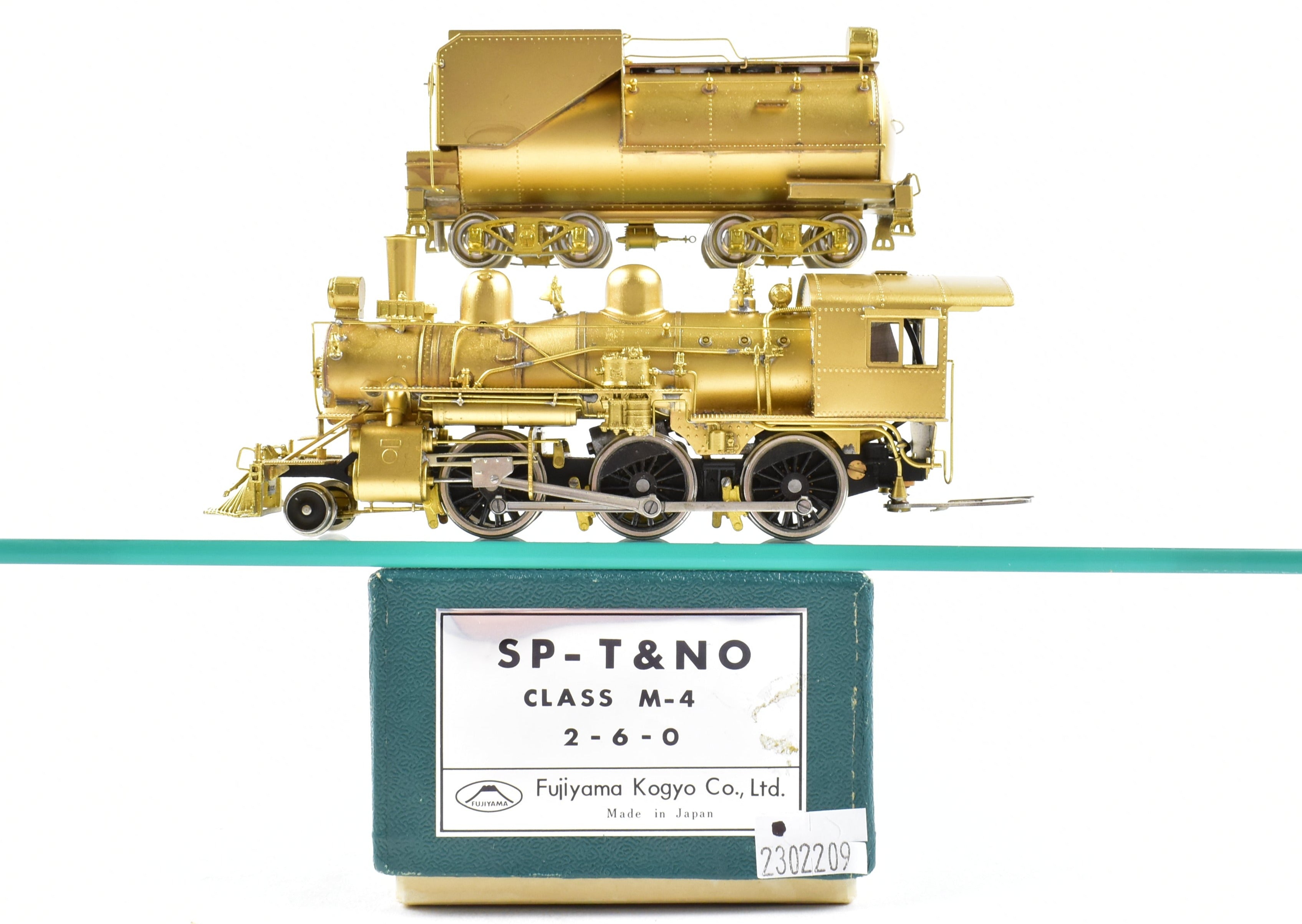 HO Scale Brass PFM - Fujiyama Texas & New Orleans SP - Southern Pacific 2-6-0 M-4 Mogul Model Train Locomotive