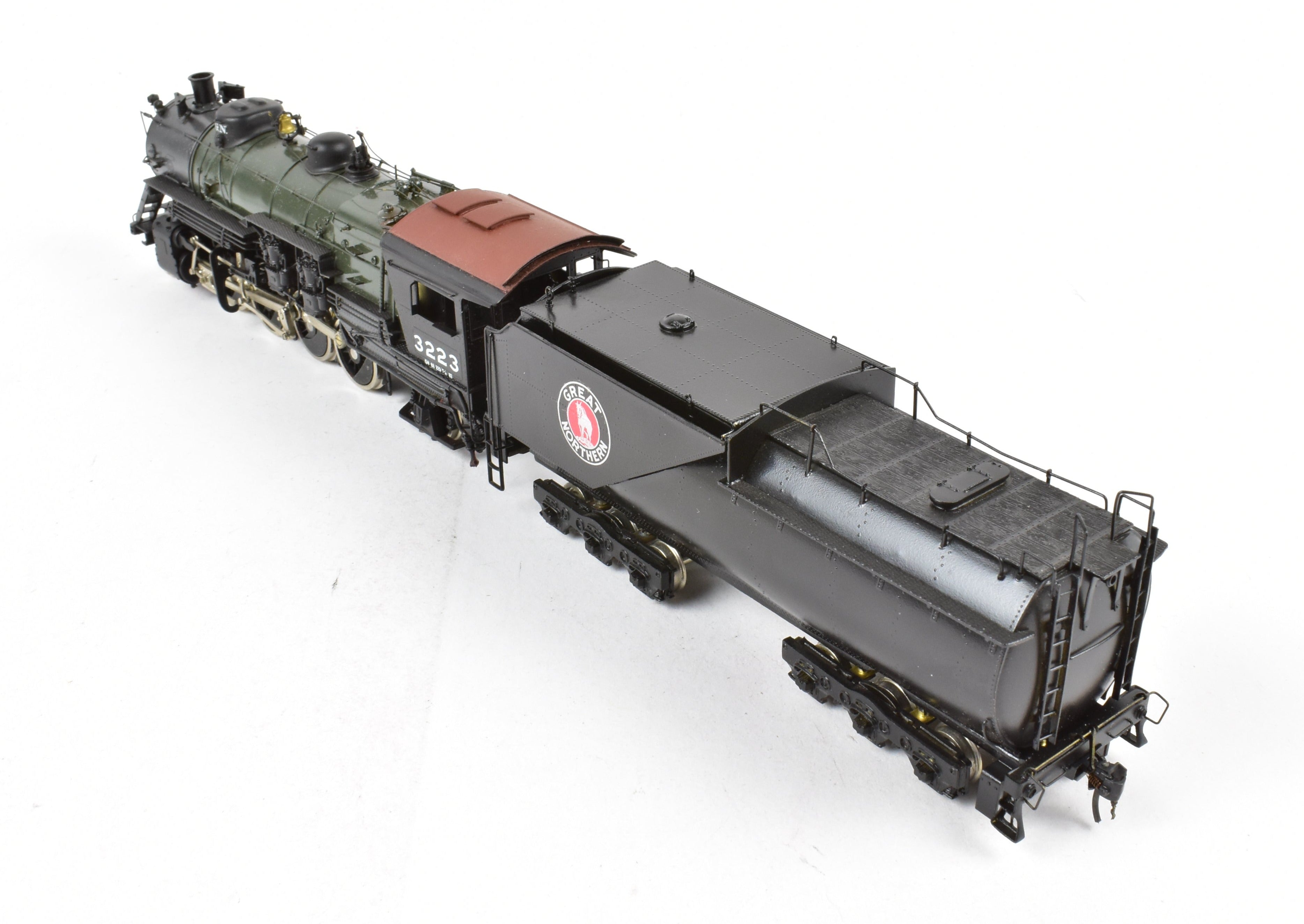HO Scale Brass Sunset Models Great Northern 2-8-2 Class O-4 Custom Painted Model Train