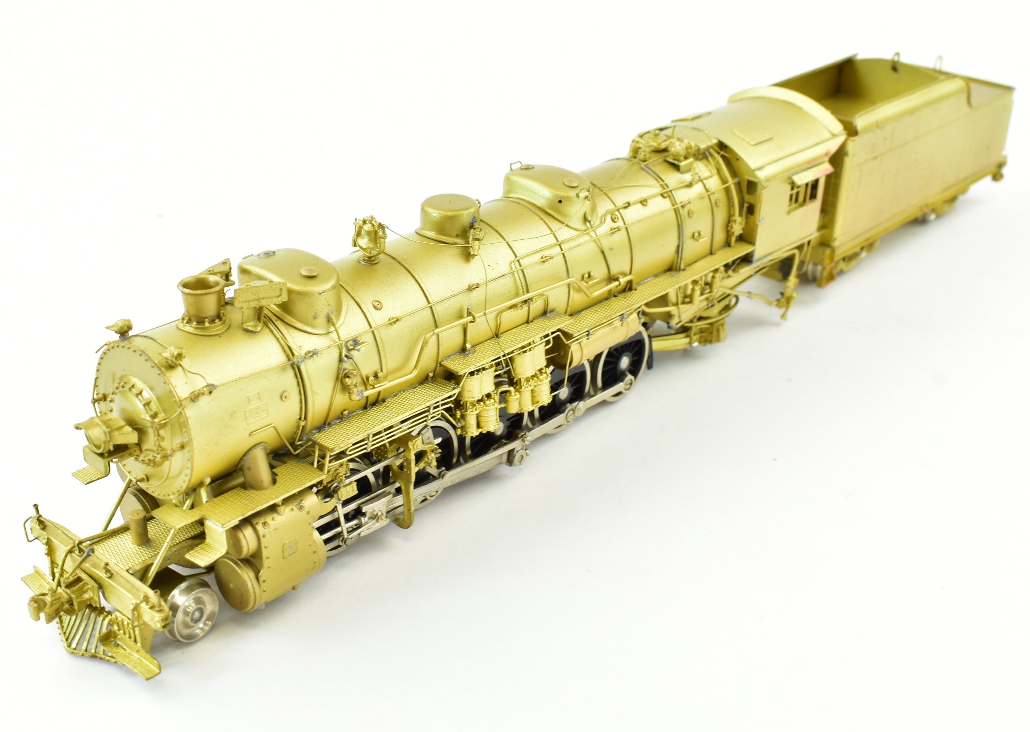 HO Scale Brass Model Train - Sunset Models Missouri Pacific 2-10-2 Locomotive Replica