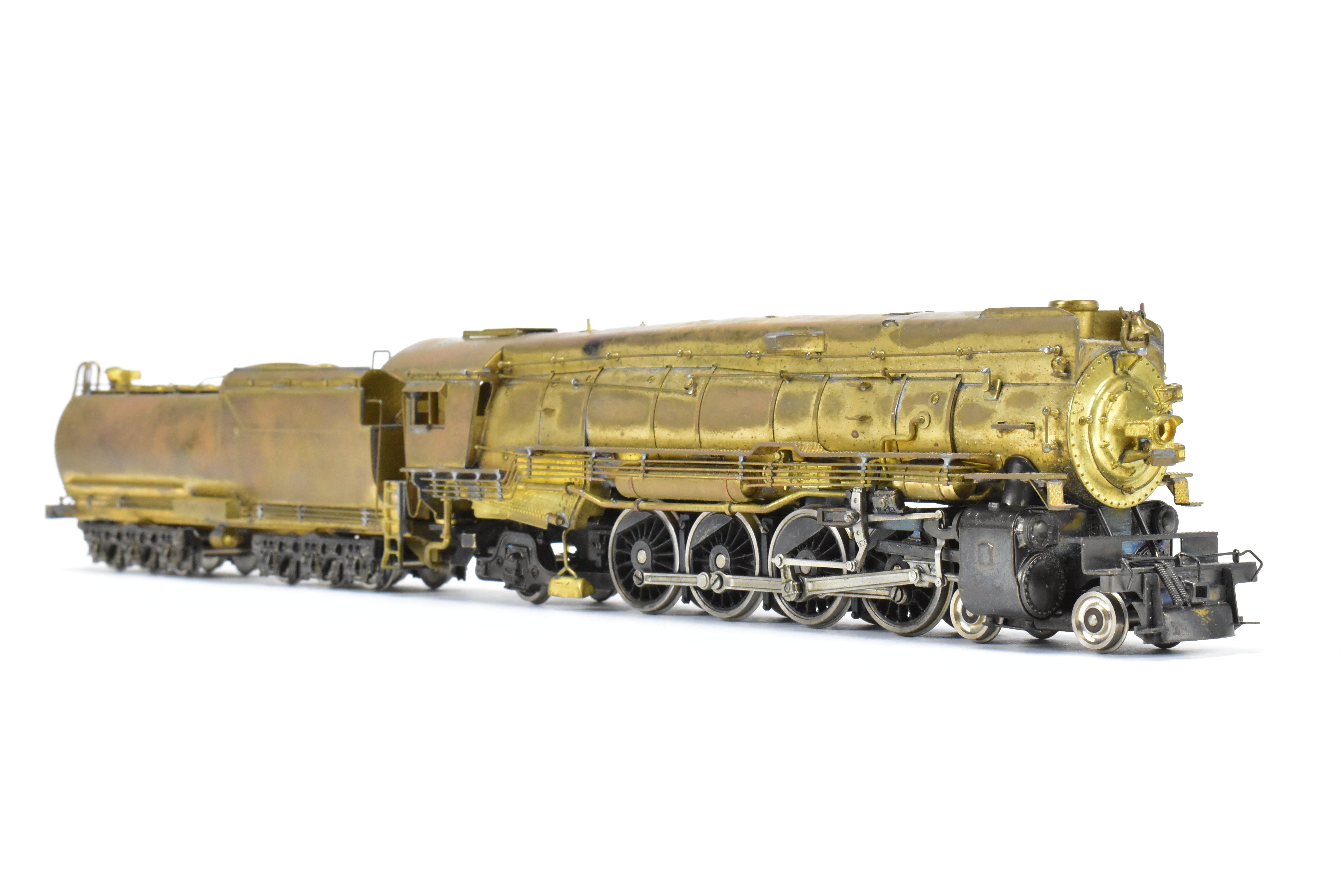 HO Brass Max Gray SP Vintage 4-8-2 Mountain Locomotive (Class MT-4)
