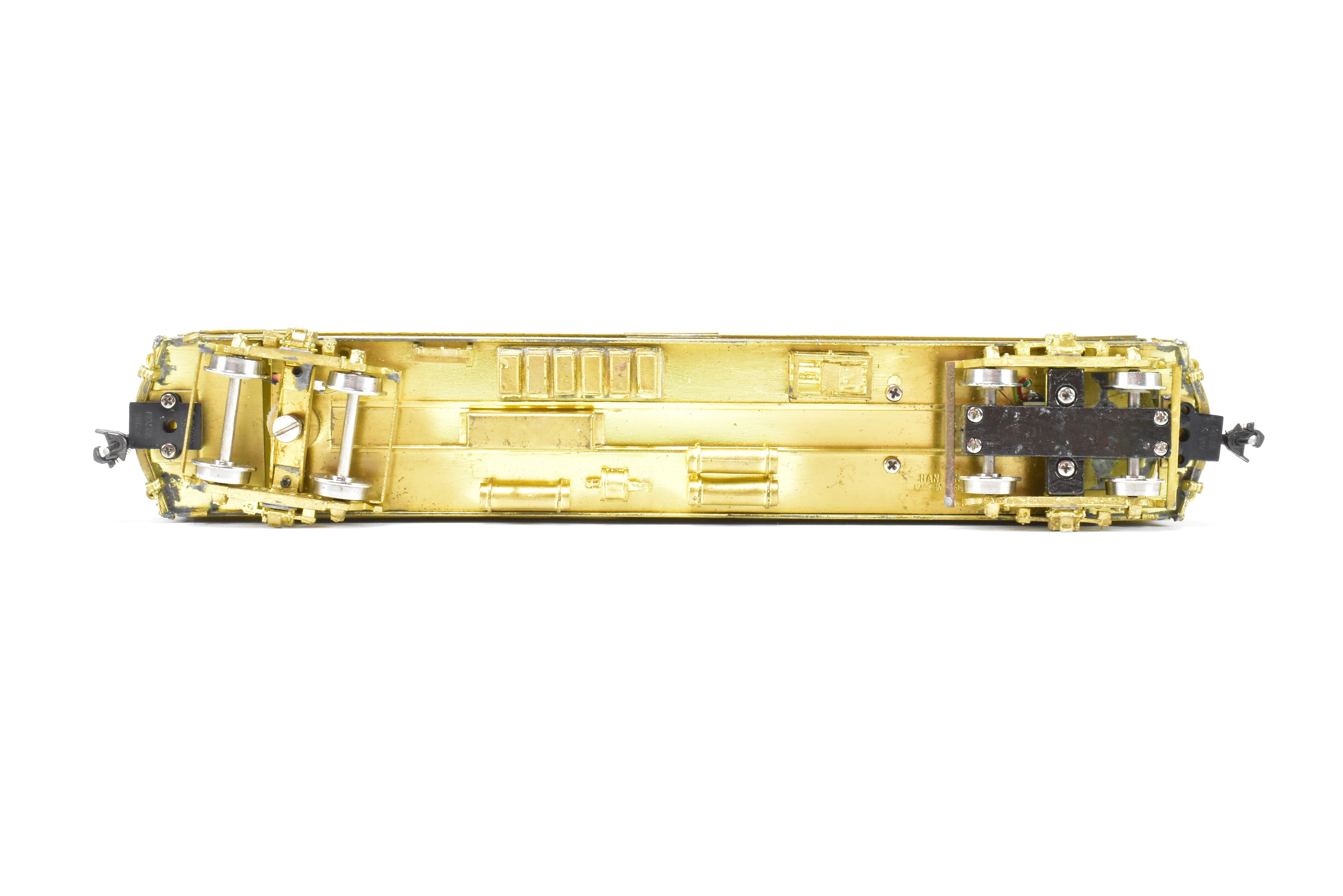 HO Scale Brass Subway Model - MTS Imports IRT Interborough Rapid Transit Deck Roof High-Voltage 2-Car Set for Model Railroads