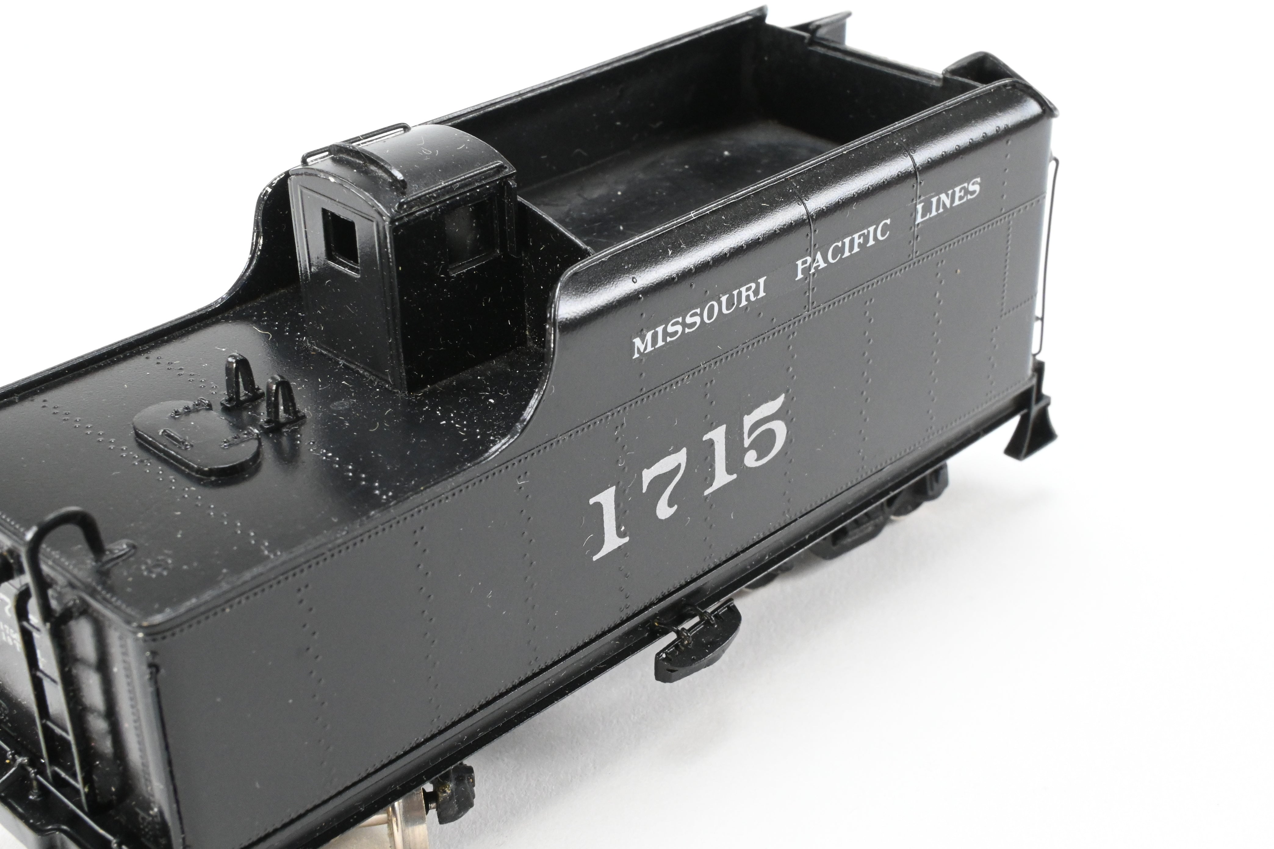 HO Scale Brass Missouri Pacific 2-10-2 Steam Locomotive Tender Model No. 1715 by Sunset Models - Tender Only