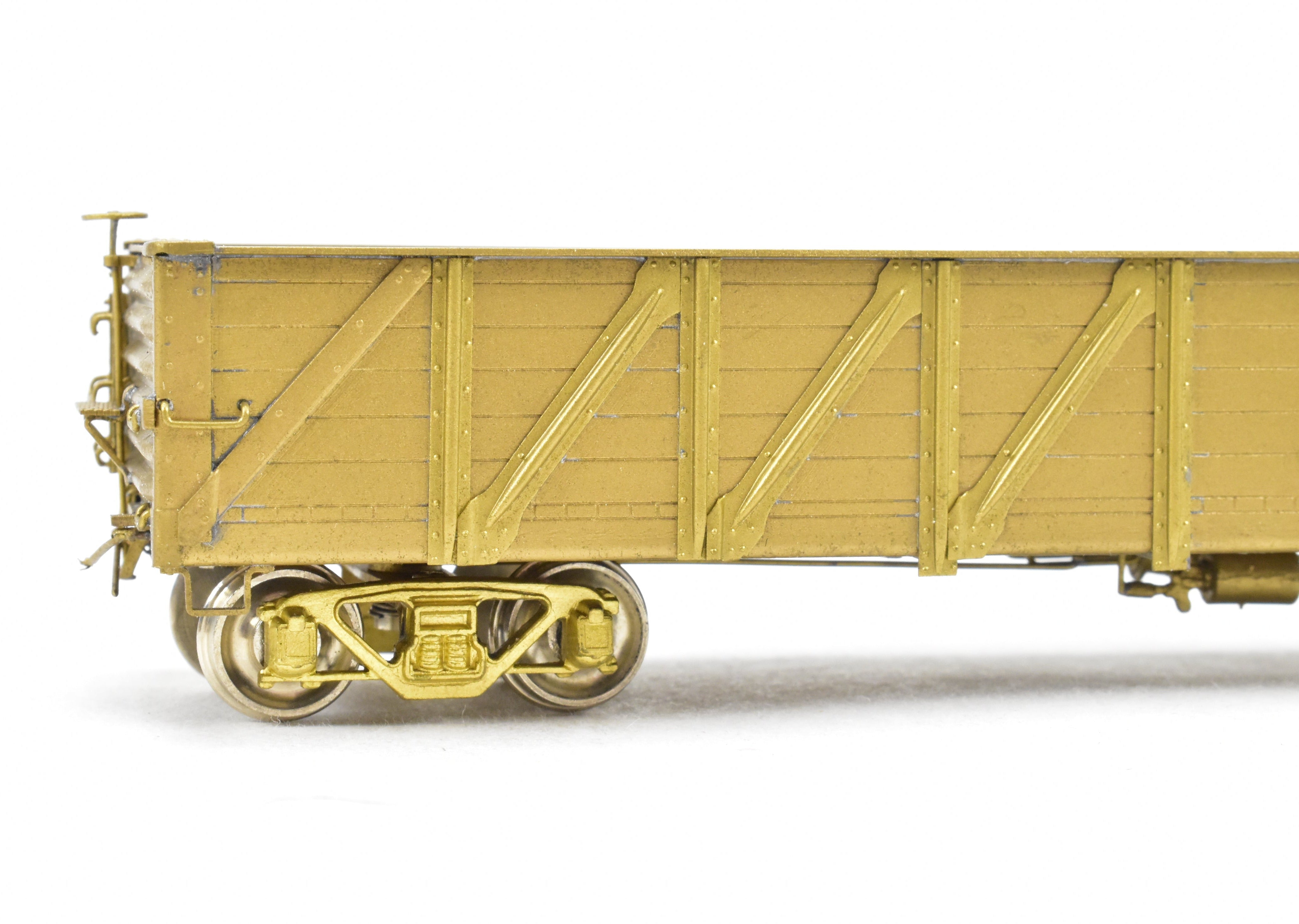 HO Brass Oriental Limited - USRA 40' Composite Drop - Bottom Unpainted Gondola