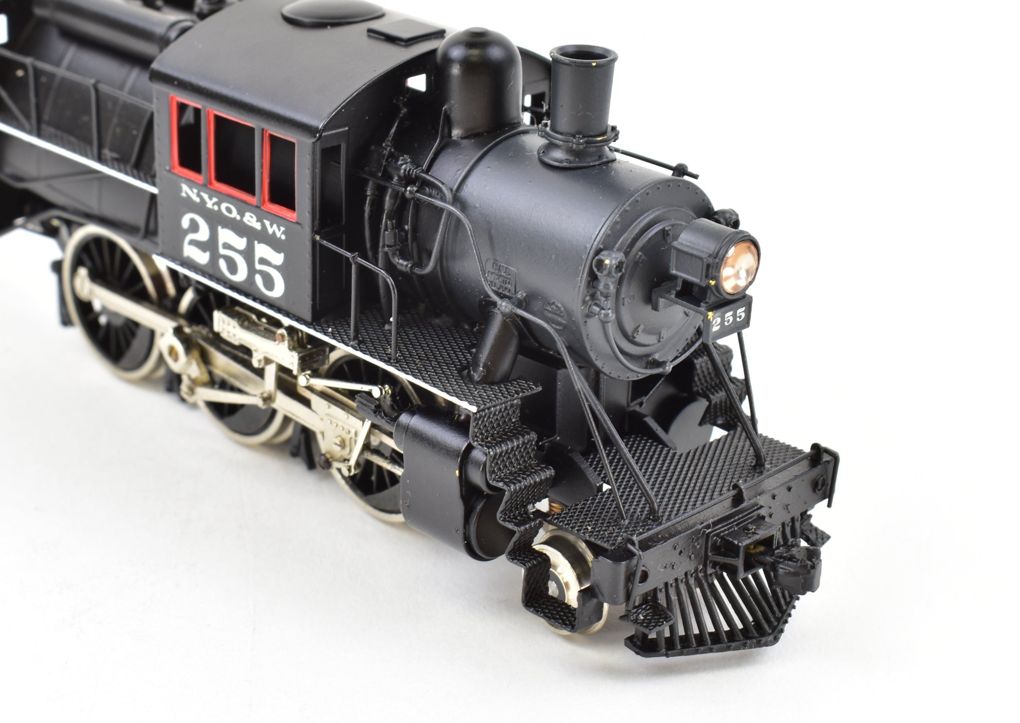 HO Scale Brass Nickel - Plated Model Train: New York Ontario & Western Class U 2 - 6 - 0 Mogul Camelback Steam Locomotive by Nickel Plate Products
