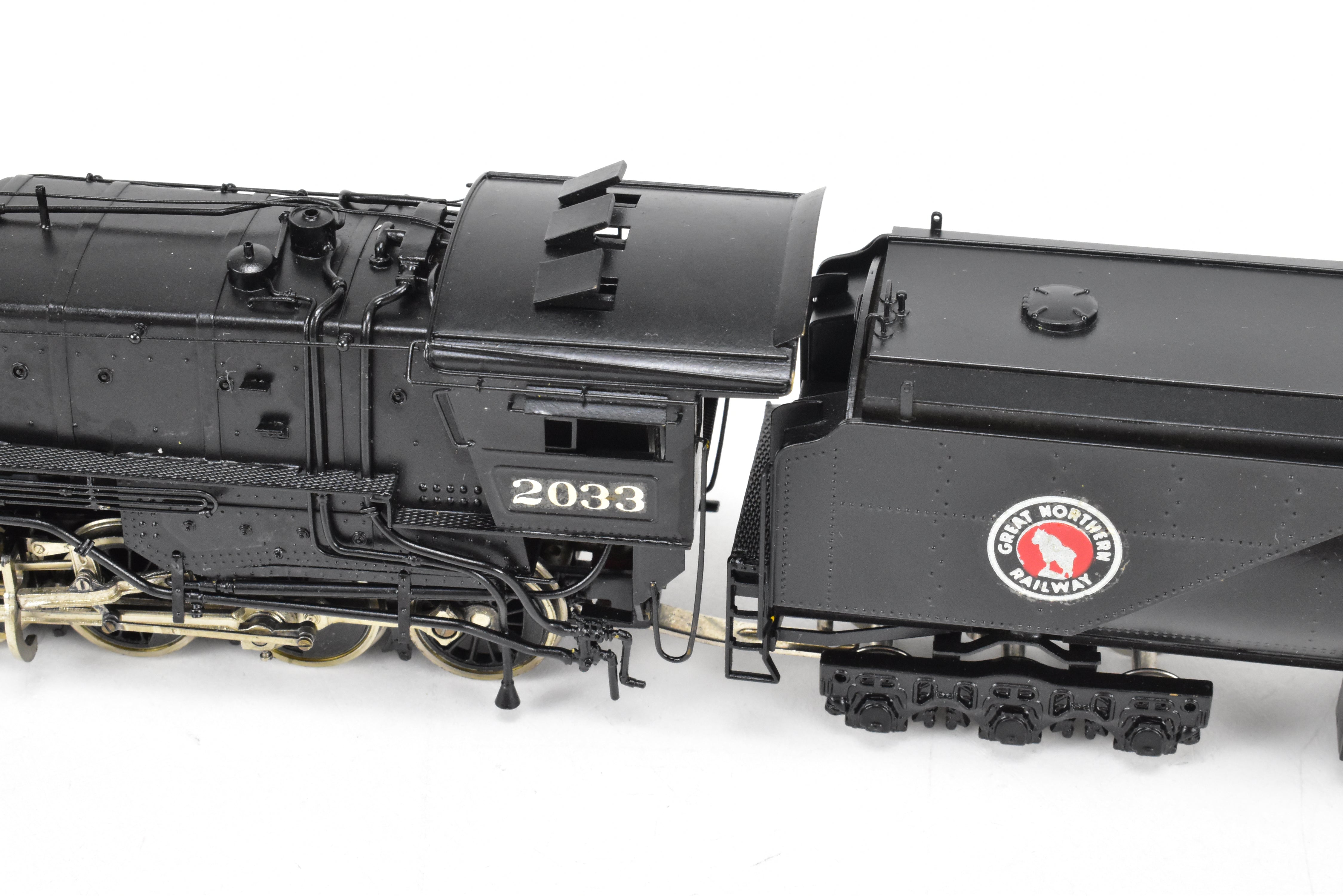 1967 HO Brass PFM - Tenshodo Great Northern 2-8-8-0 Class N-3 Custom Painted No. 2033