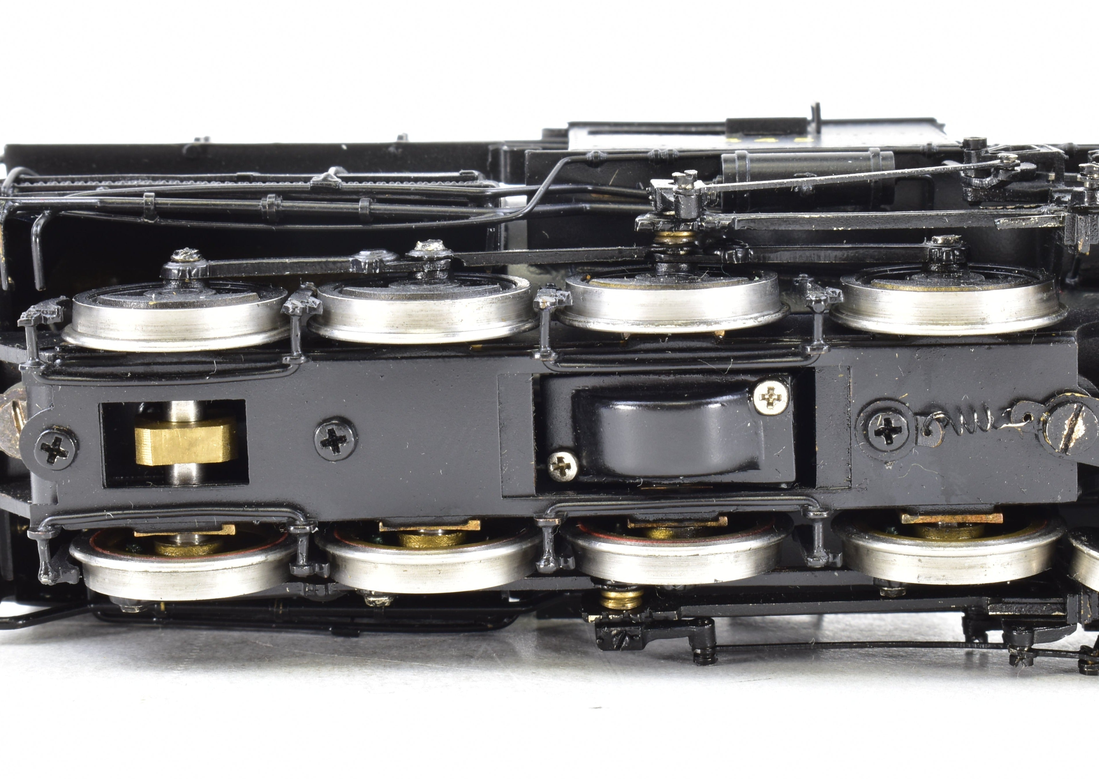 HO Scale Custom Painted Brass Model Train - Central Railroad of New Jersey K - 1 4 - 8 - 0 Camelback, NJ Custom Brass CNJ