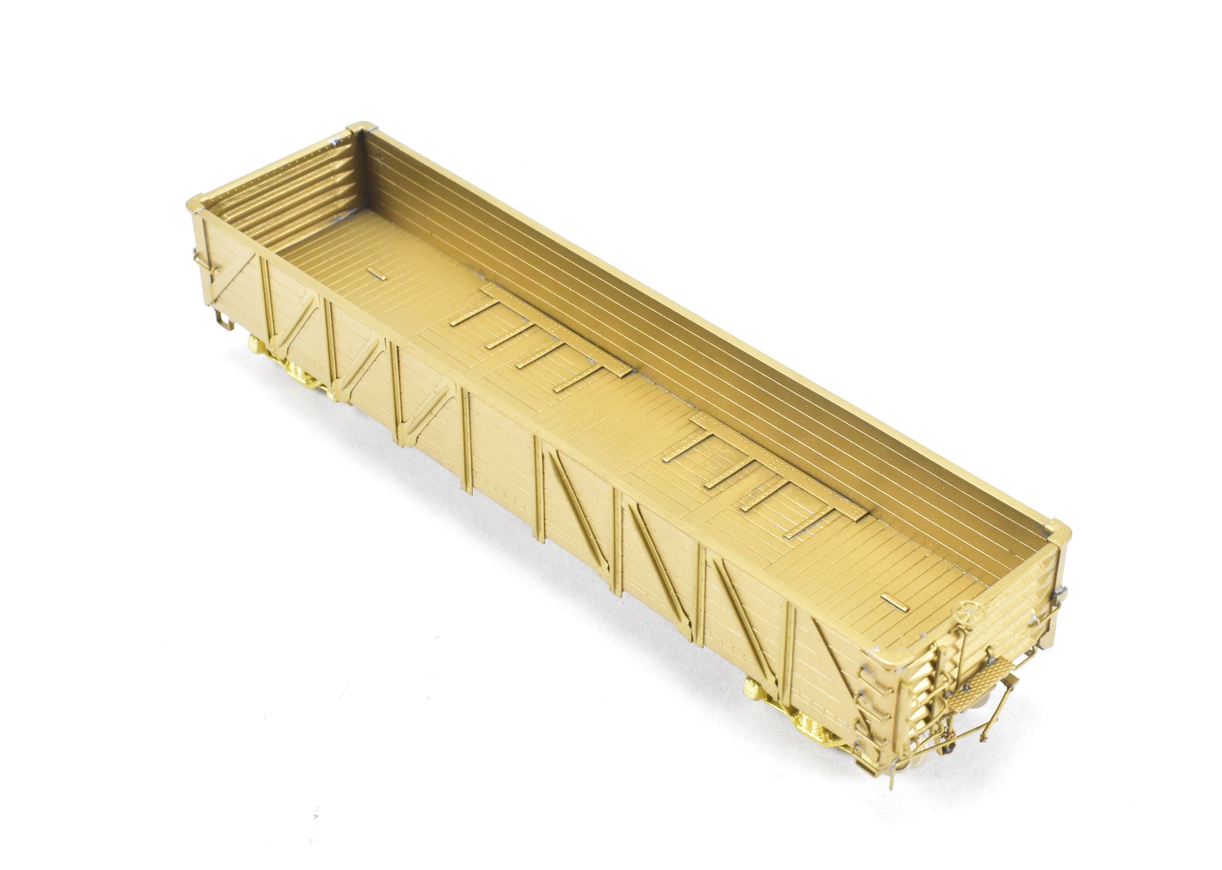 HO Brass Oriental Limited - USRA 40' Composite Drop - Bottom Unpainted Gondola