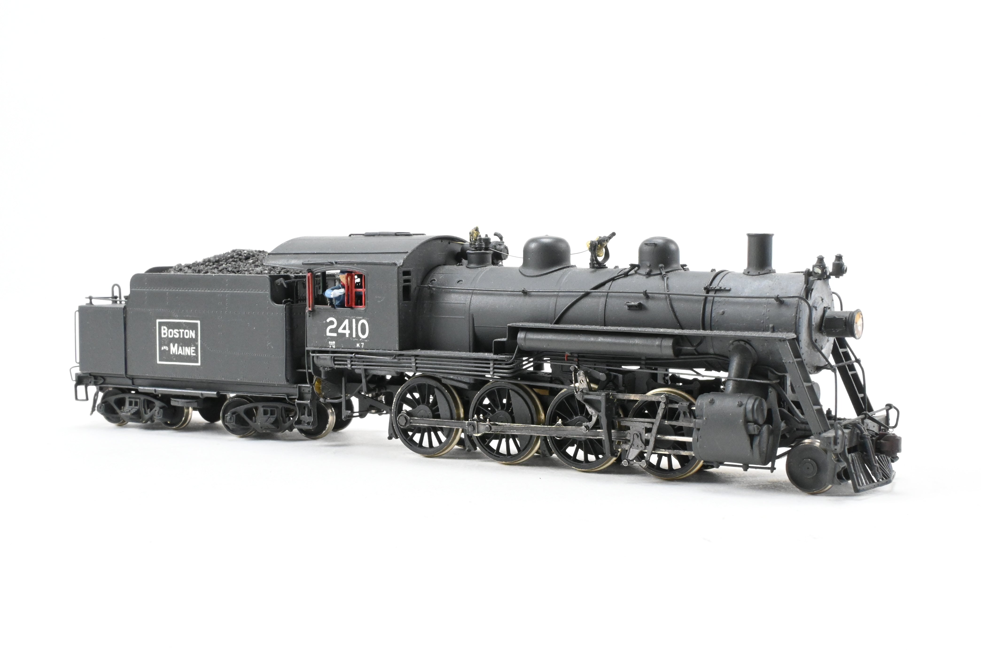 HO Brass NERS B&M Class K - 7A 2 - 8 - 0 Consolidation CP No. 2410 Reboxed Model