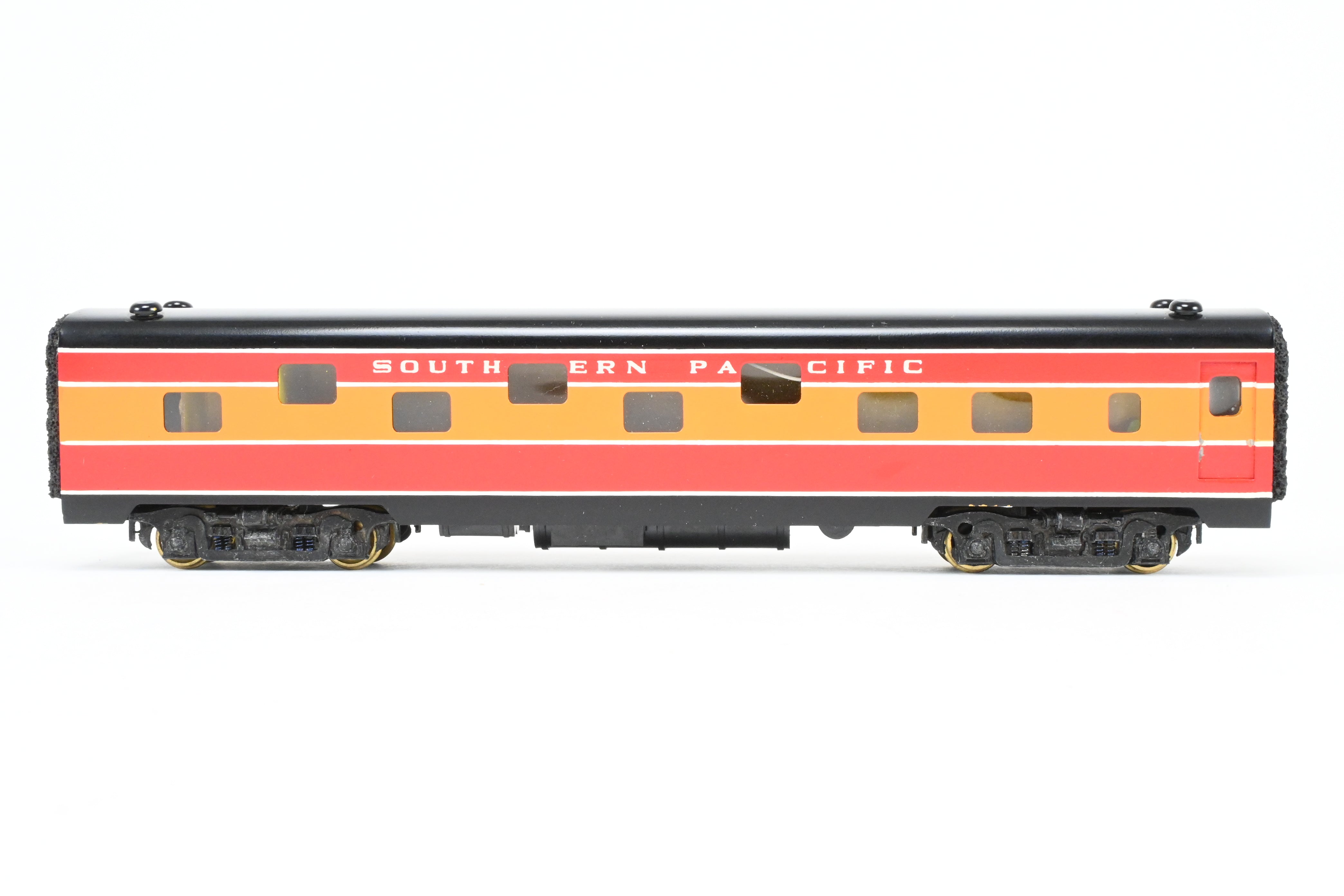 HO Scale Brass Passenger Car Model - Tenshodo SP Southern Pacific Sleeper Flush Side Factory - Painted Daylight Design