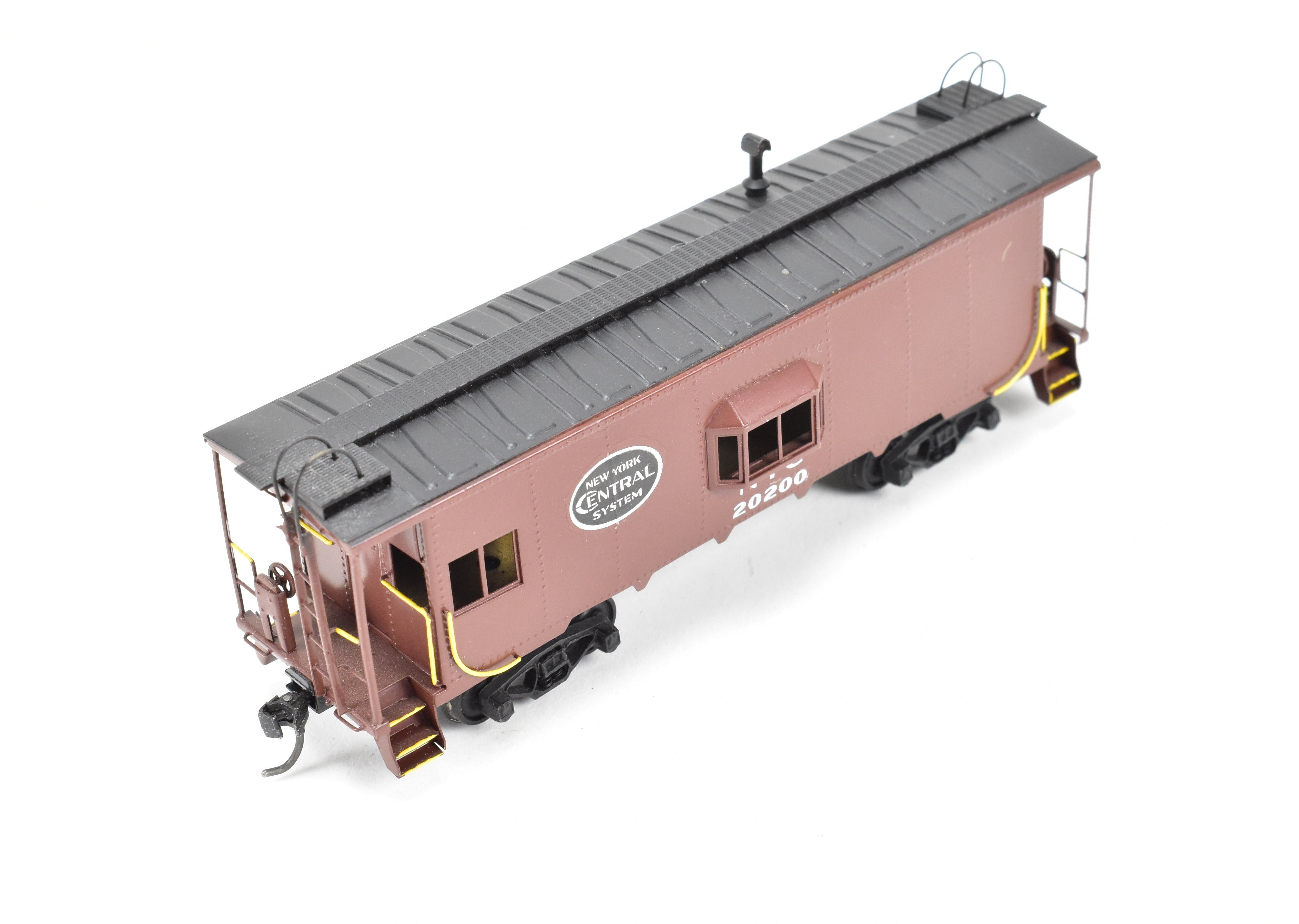HO Scale Brass Model Train - Lambert NYC New York Central N7 All - Steel Bay Window Caboose CP by Despatch Shops