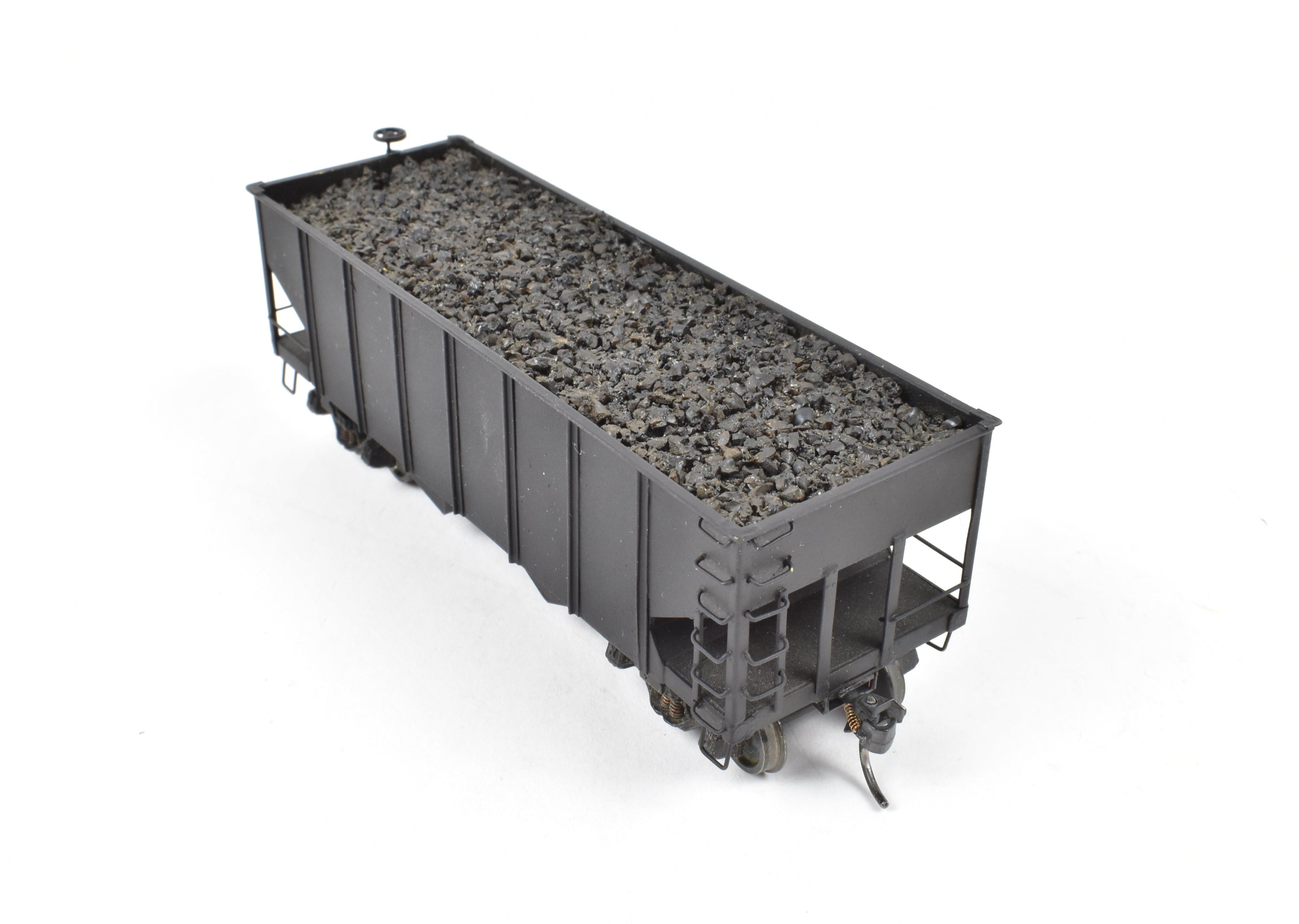 1974 Imported NJ Custom Brass 55 Ton USRA Hopper Model with Coal Load