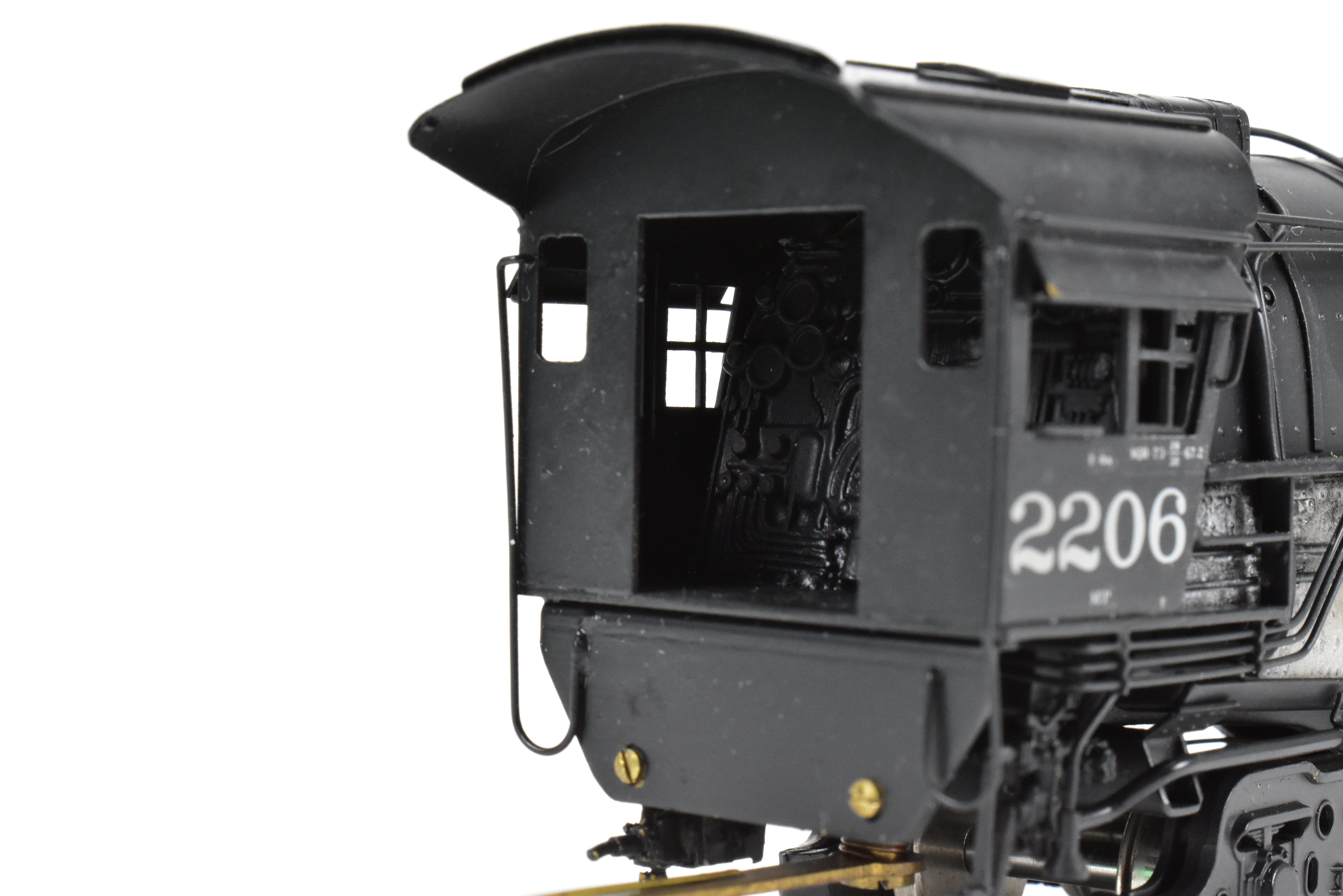 HO Brass PFM - Fujiyama Missouri Pacific 4-8-4 2200 Class #2206 Custom Painted by Joe G. Collias