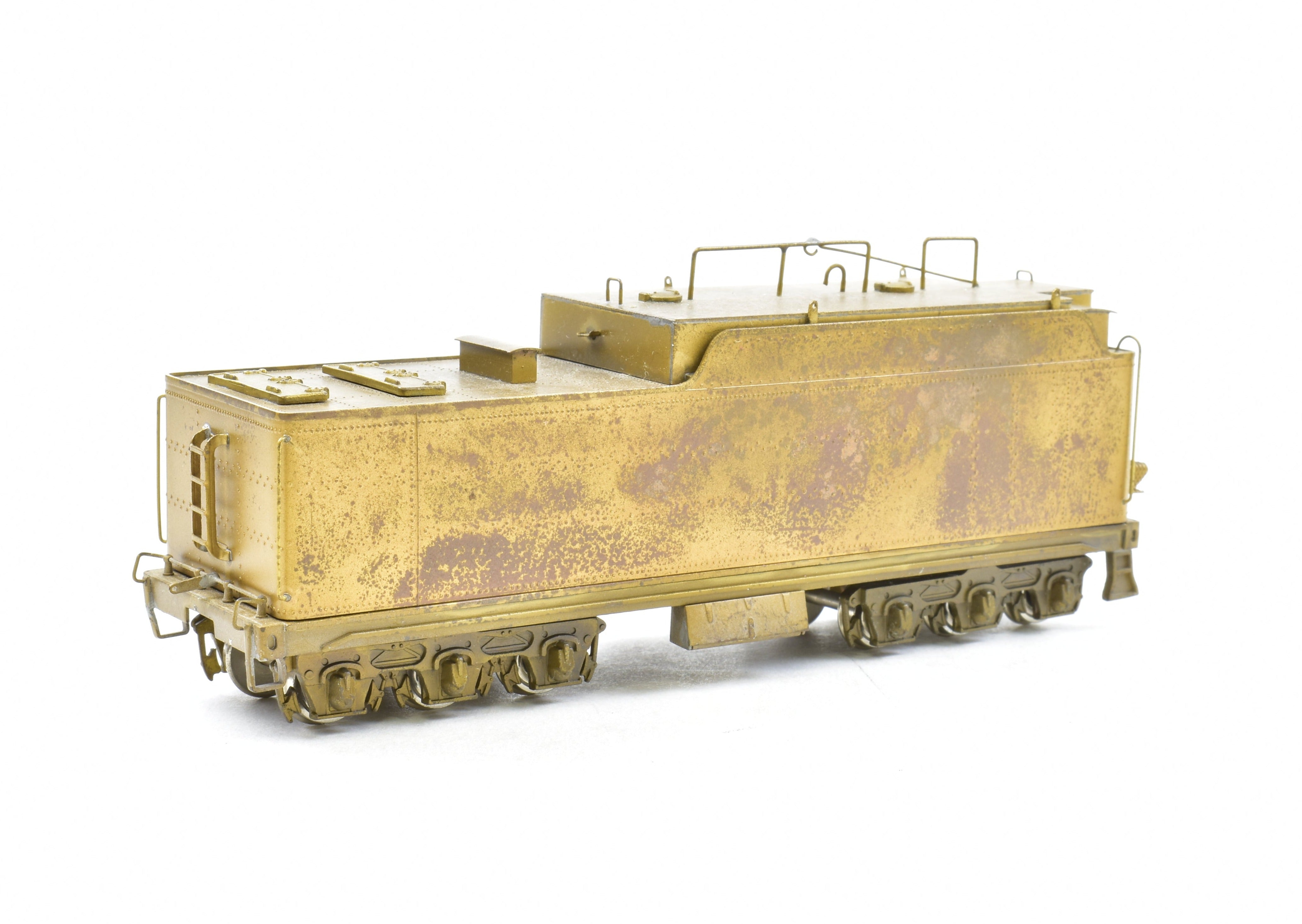High - Quality HO Scale Brass Pacific Fast Mail Model Train - United ATSF - Santa Fe 2 - 10 - 2