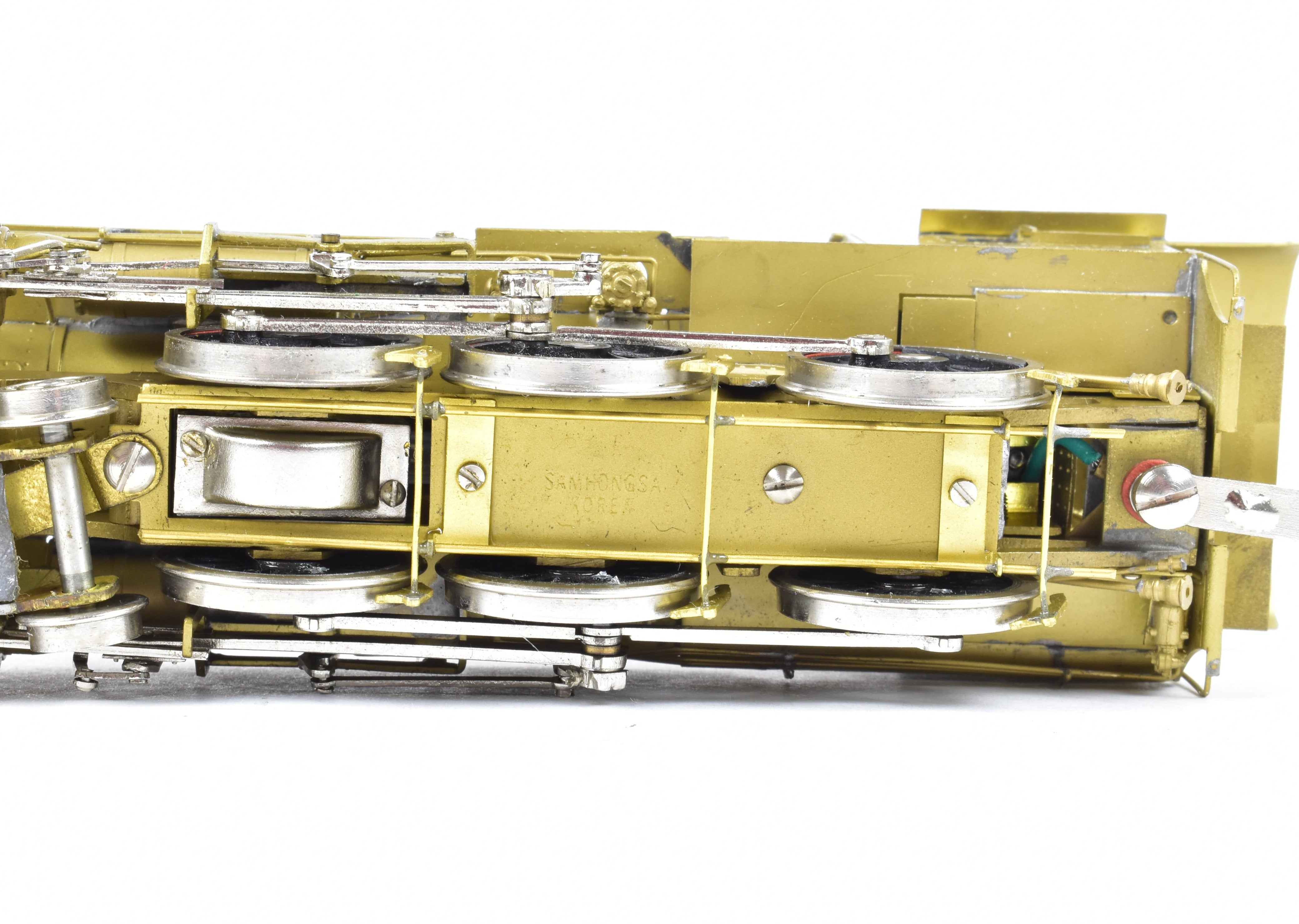 High - Quality HO Scale Brass Pacific Fast Mail Model (PFM) by Samhongsa - Louisiana & Arkansas 4 - 6 - 0 Ten Wheeler Steam Locomotive