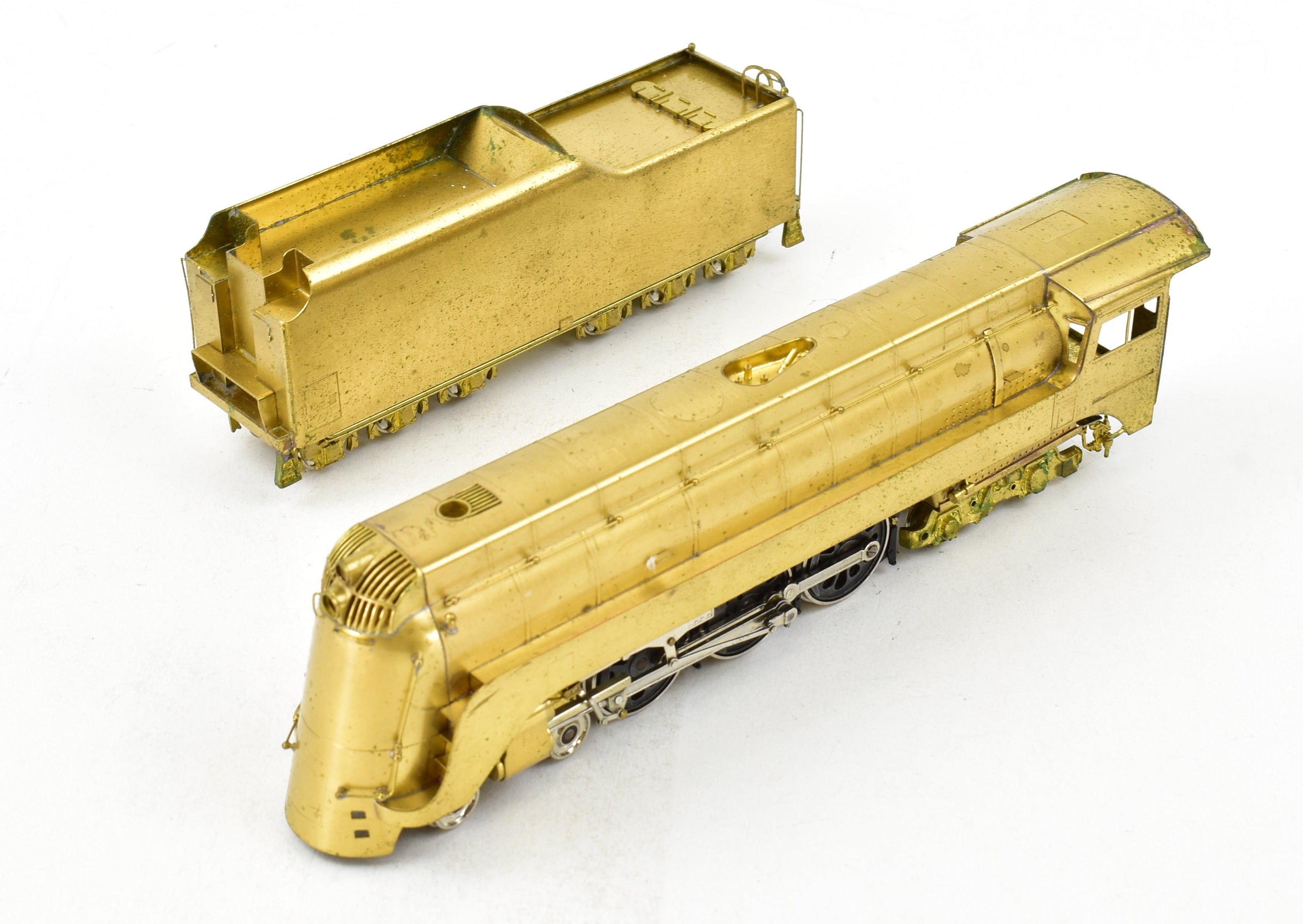 HO Scale Brass NPP Nickel Plate Chicago & North Western Class E-4 4-6-4 Streamlined Model AS-IS