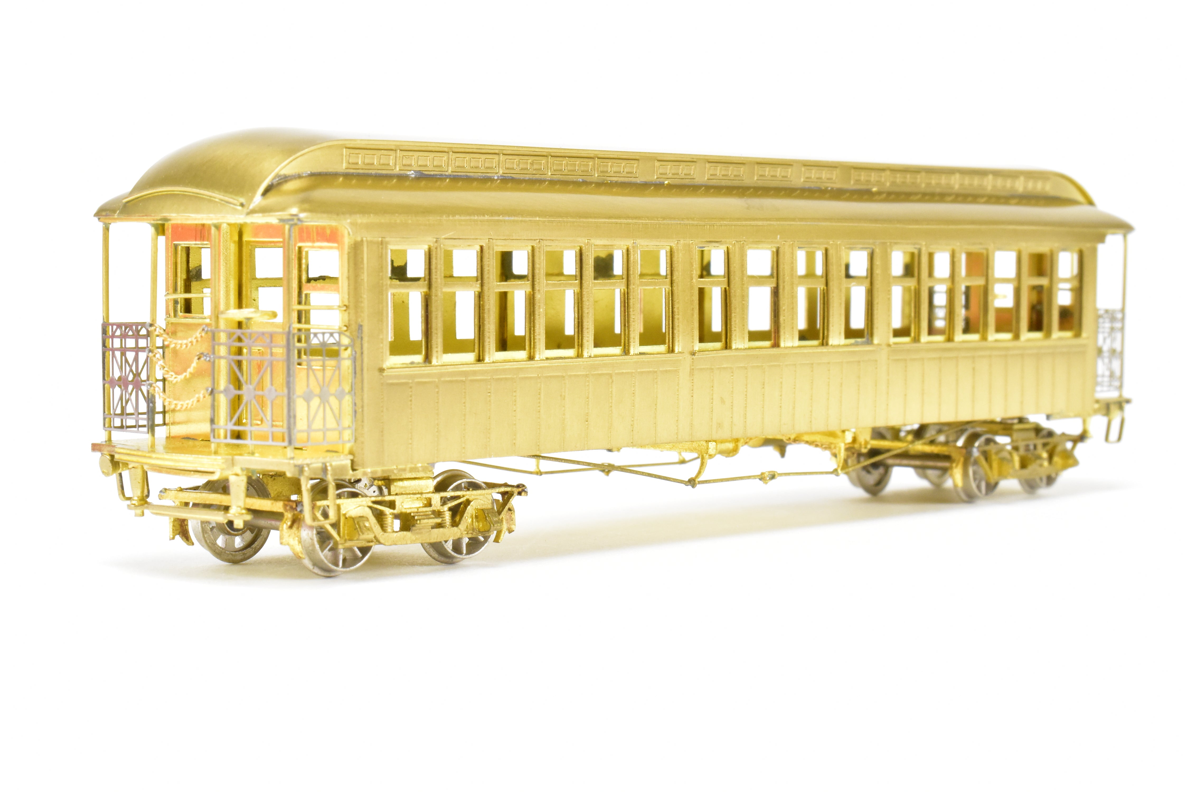 HO Scale Brass Manhattan Elevated & C&SSRT Unpowered Car by MTS Imports