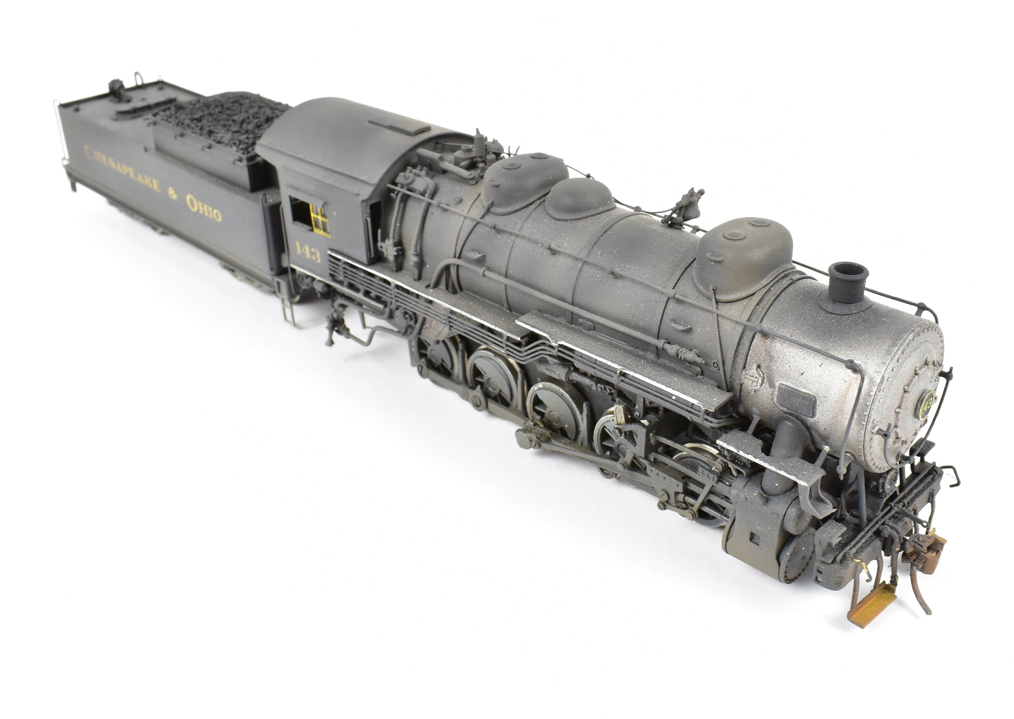 Custom Painted HO Brass NJ C&O Class C-12 0-10-0 Switcher with DCC Sound