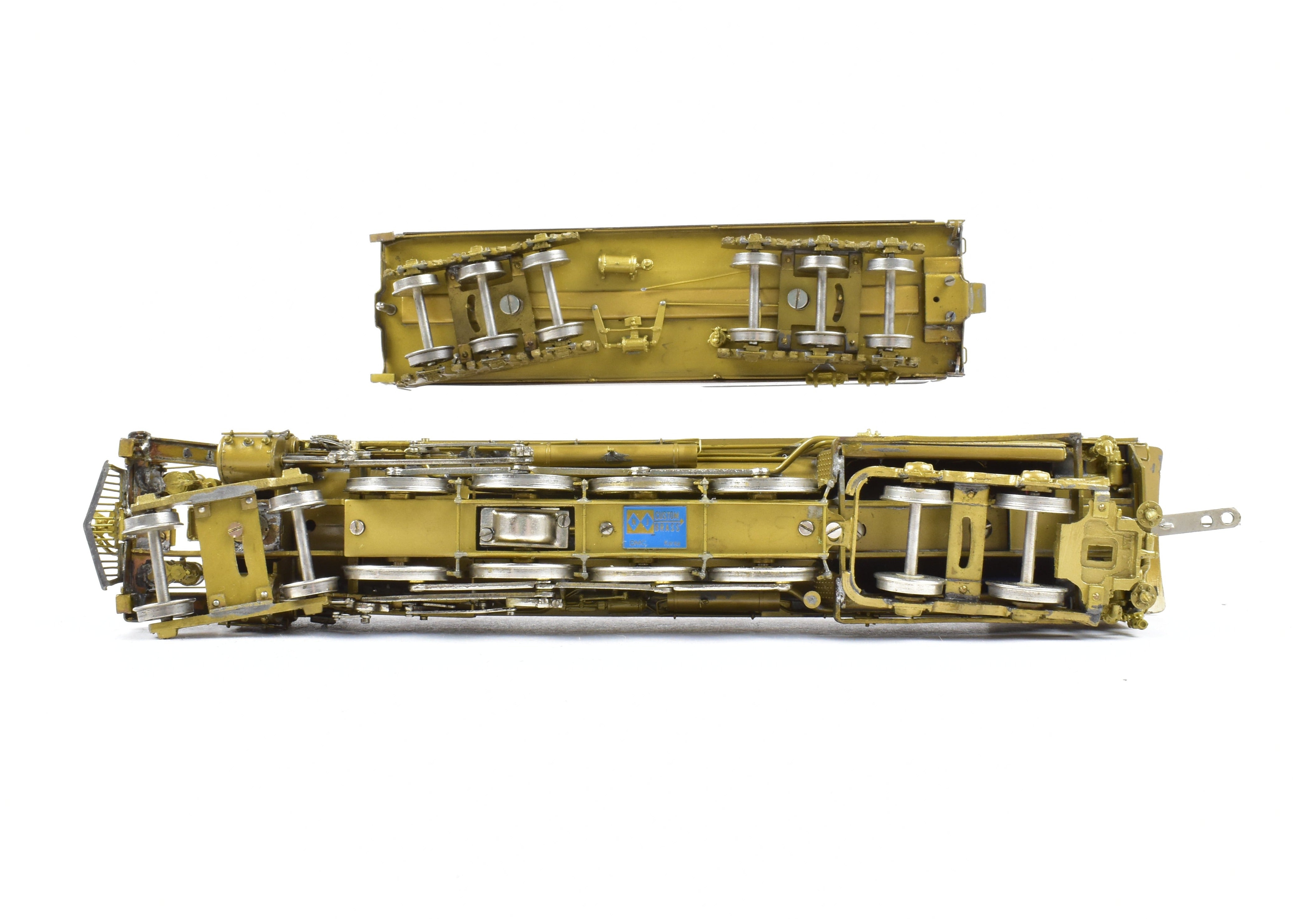 HO Scale Brass Model Train - Chicago & North Western Class H-1 4-8-4, Customized by NJ Custom Brass