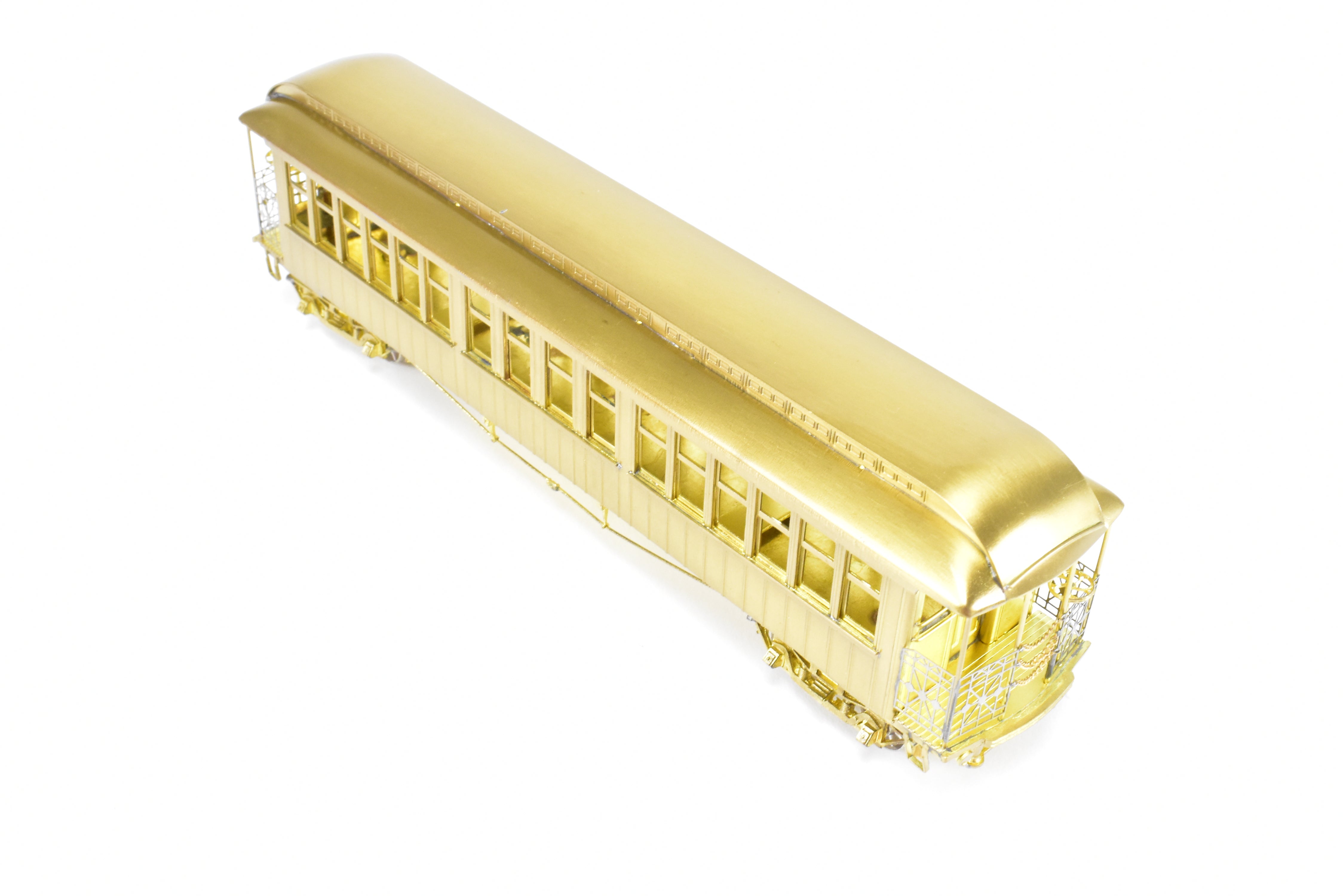 HO Scale Brass Manhattan Elevated & C&SSRT Unpowered Car by MTS Imports