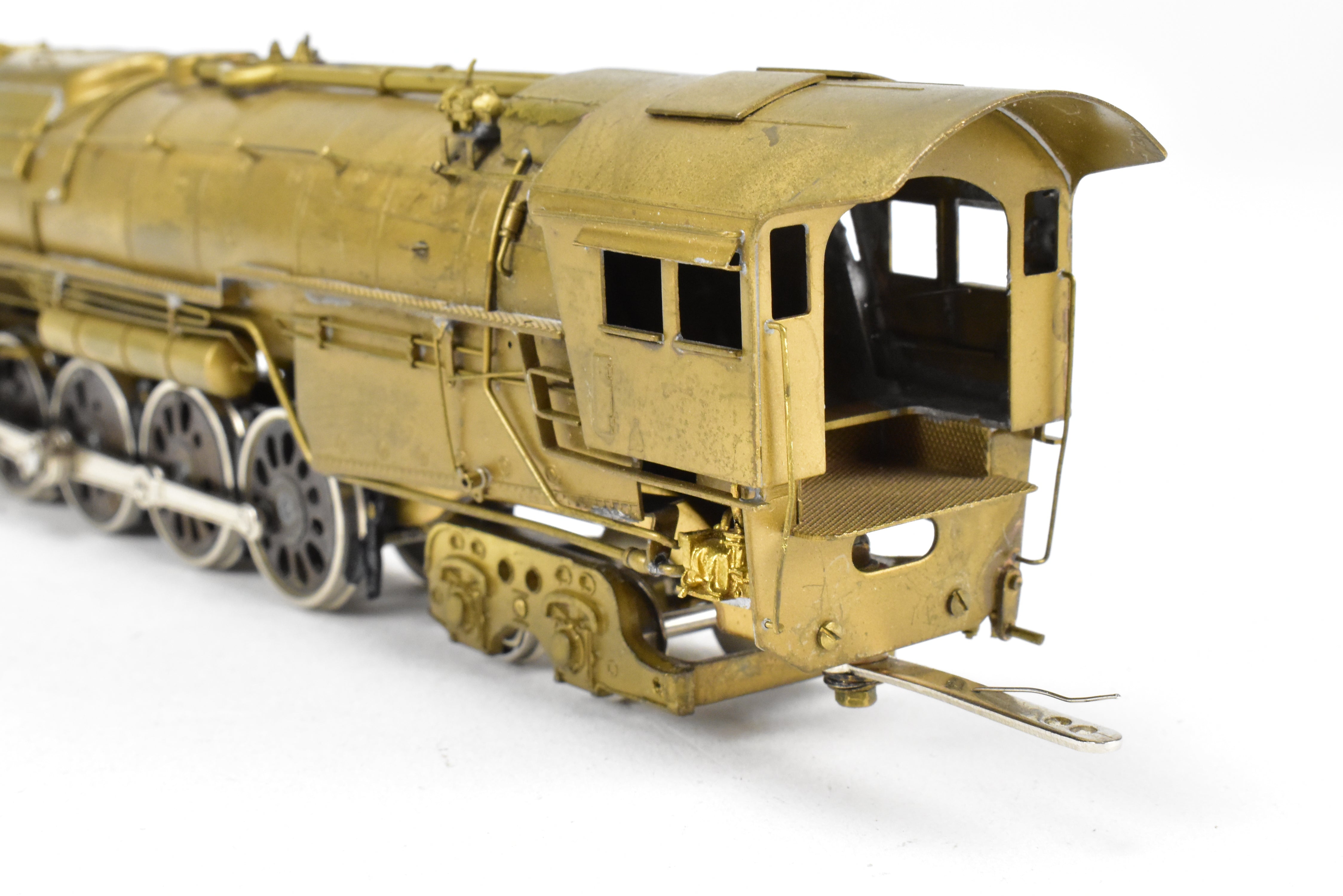HO Scale Brass PFM - United ATSF - Santa Fe 2-10-4 Locomotive with Can Motor and Gearbox Conversion