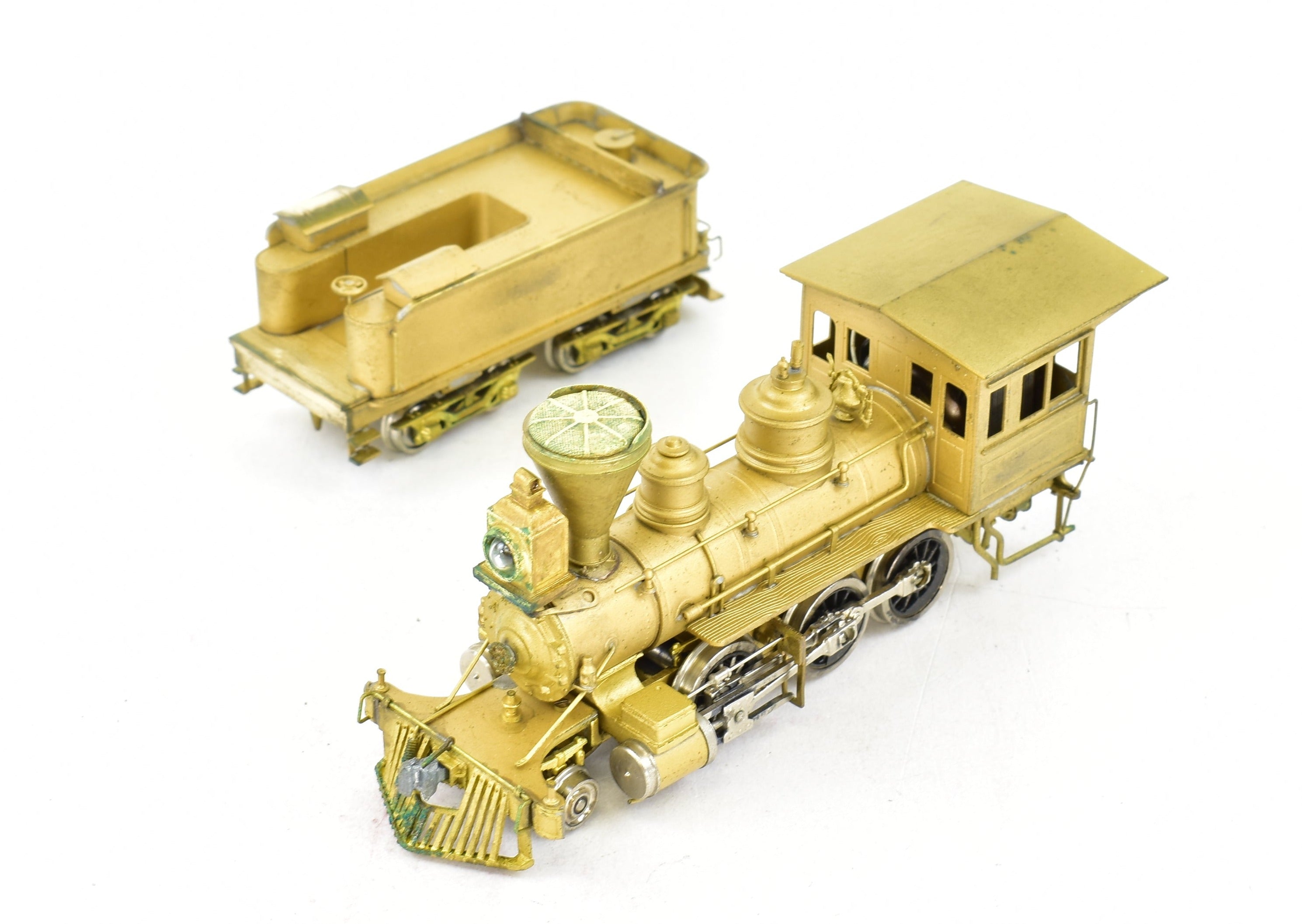 HO Brass Model Engineering Works Virginia & Truckee #20 2-6-0 with Foam Damage