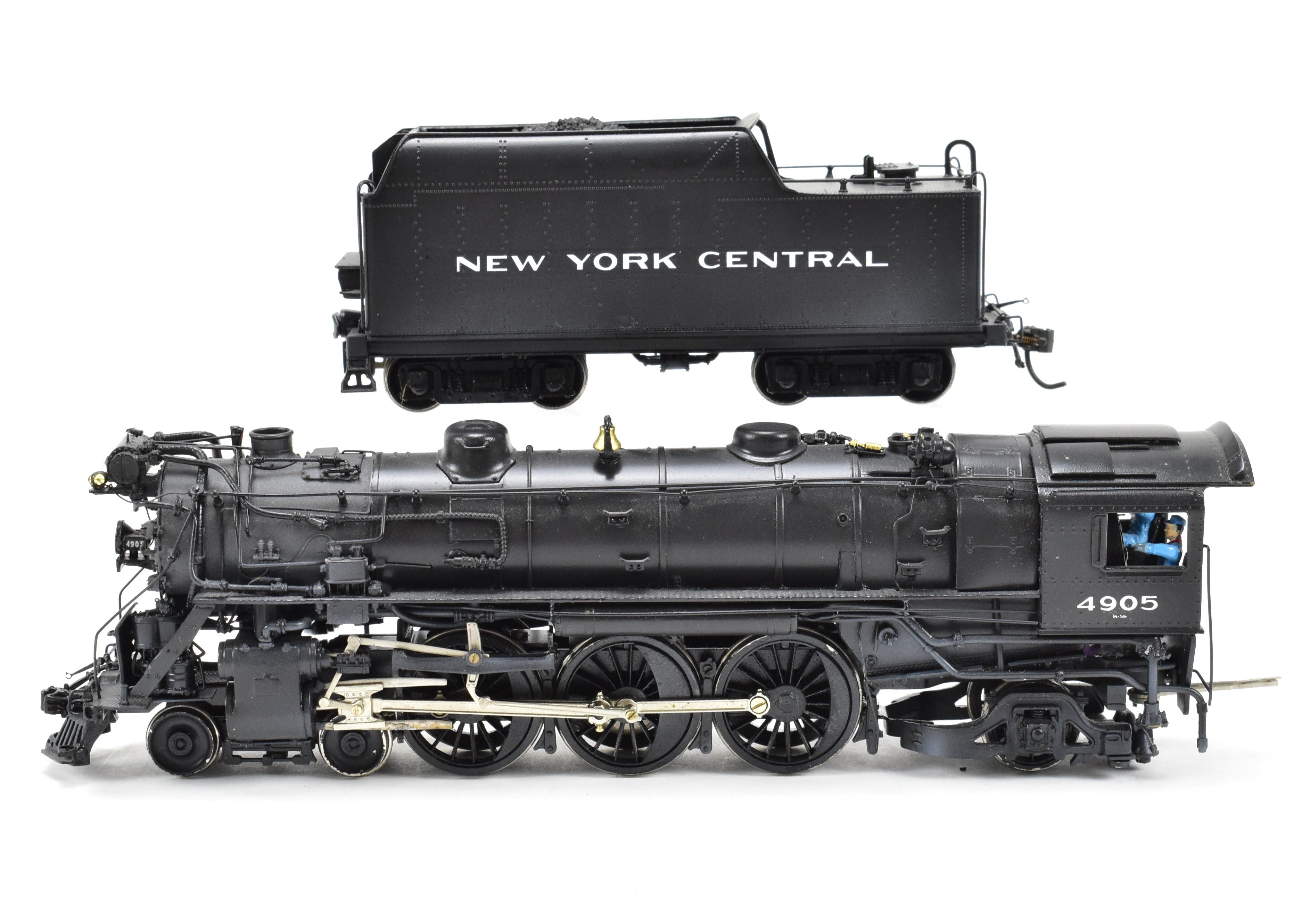 HO Scale Brass Sunset Models NYC - New York Central K - 5b 4 - 6 - 2 Professional Painted Steam Locomotive Model No. 4905