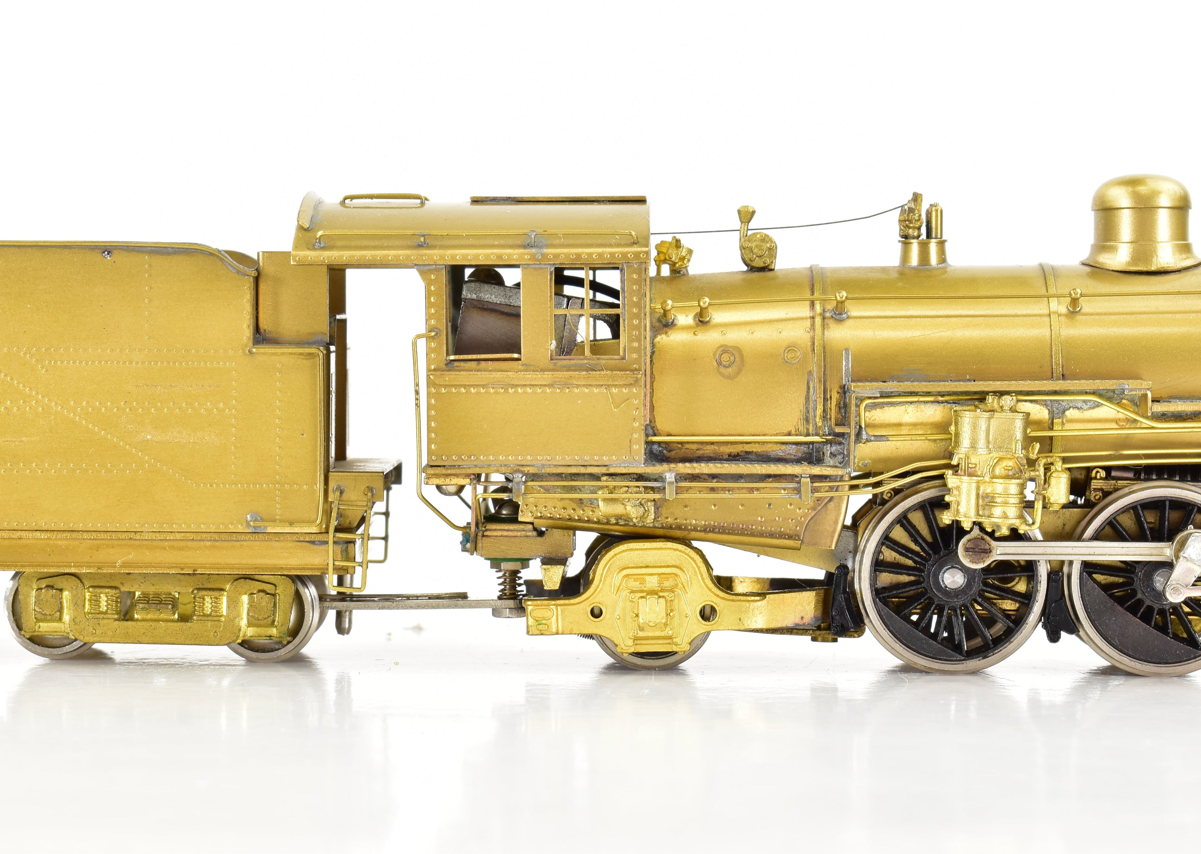 HO Scale Brass LMB Models CB&Q - Burlington Route 4-6-2 S-2 Pacific Type Model Train, Sold As-Is Condition