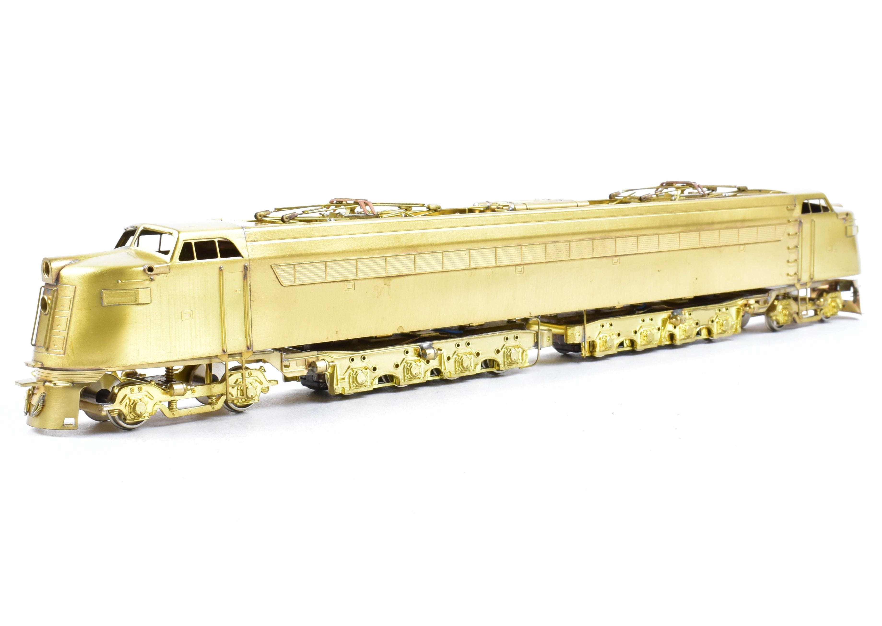 HO Scale Custom Brass Model - Great Northern General Electric W-1 Electric Locomotive from NJ Custom Brass