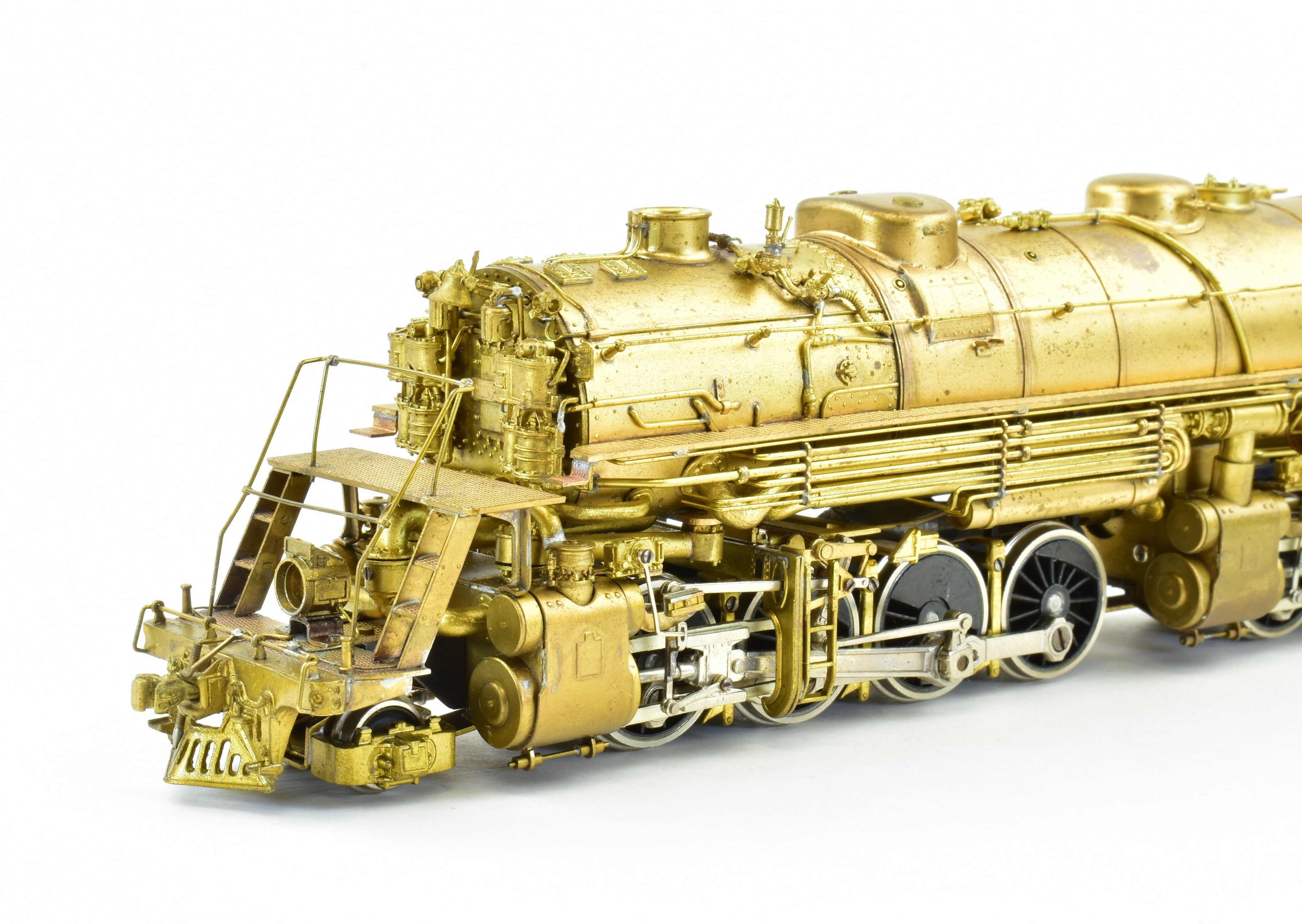 HO Scale Brass Model Train - PFM Fujiyama Northern Pacific Class Z - 5 2 - 8 - 8 - 4 Locomotive from 1969 Run with Crown Design