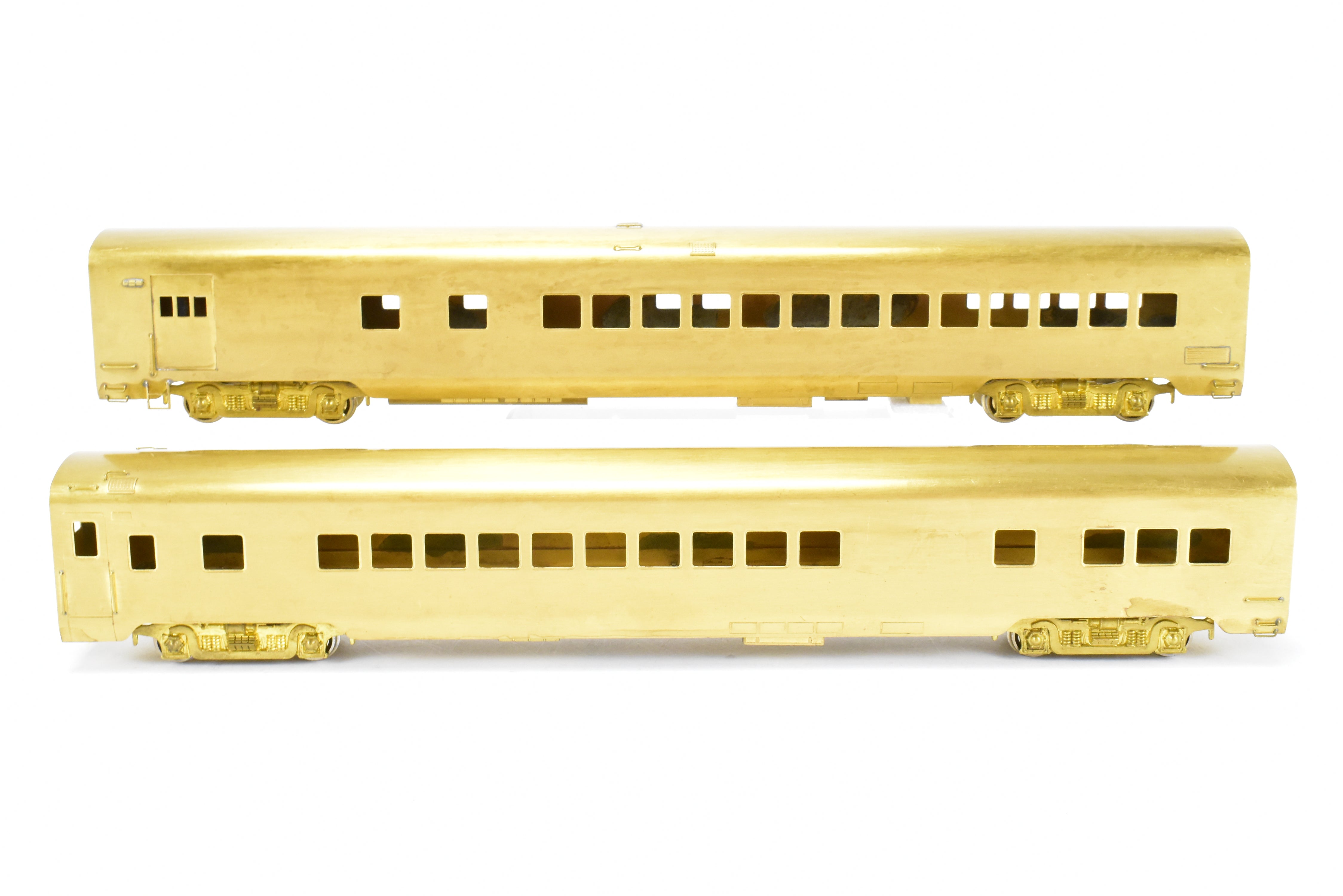 HO Scale Brass Nickel Plate Products (NPP) Chicago & Northwestern 2 - Car Baggage and Parlor Model Set