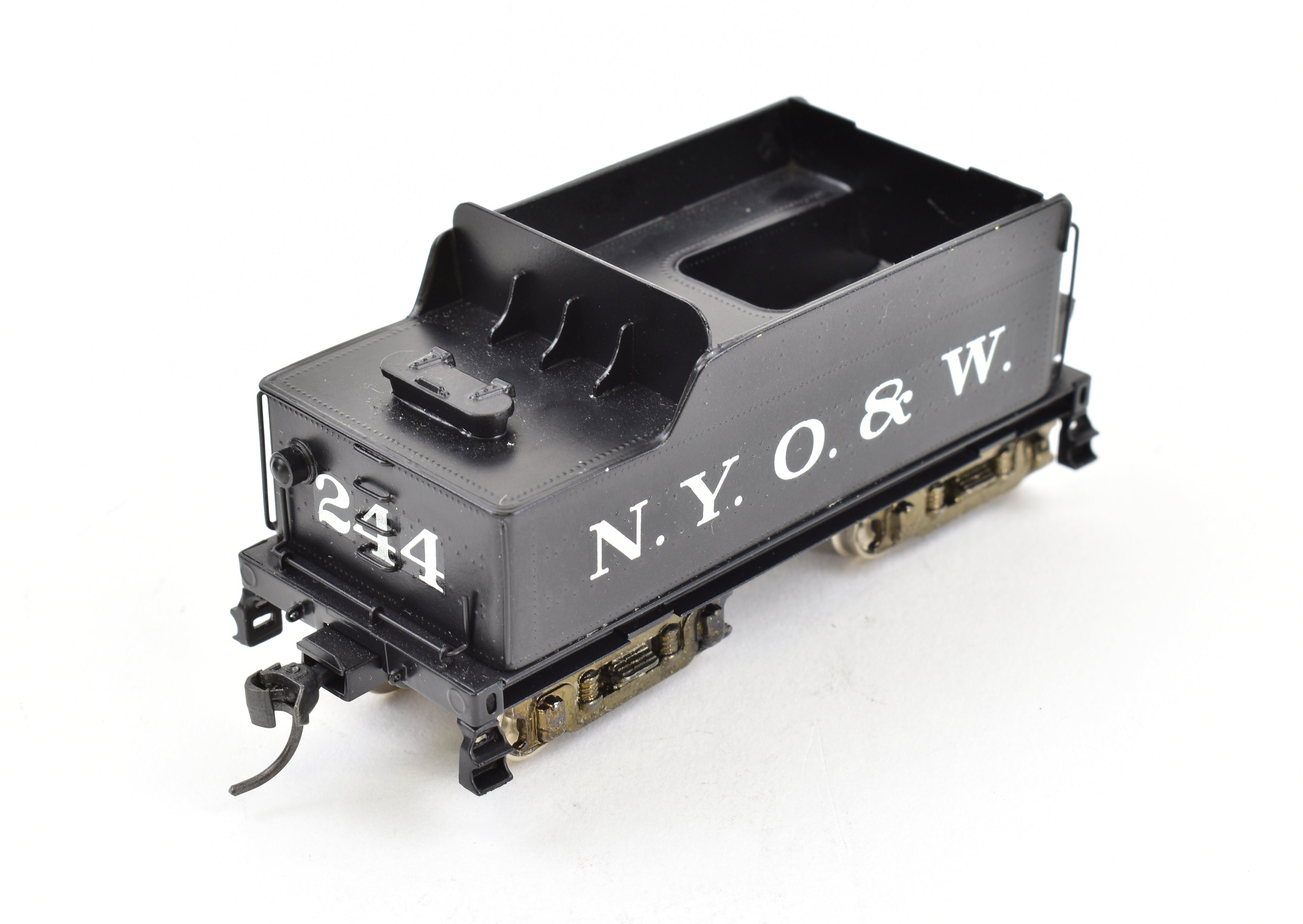 HO Scale Brass NPP Nickel - Plated New York Ontario & Western U - 1 4 - 6 - 0 Camelback Locomotive