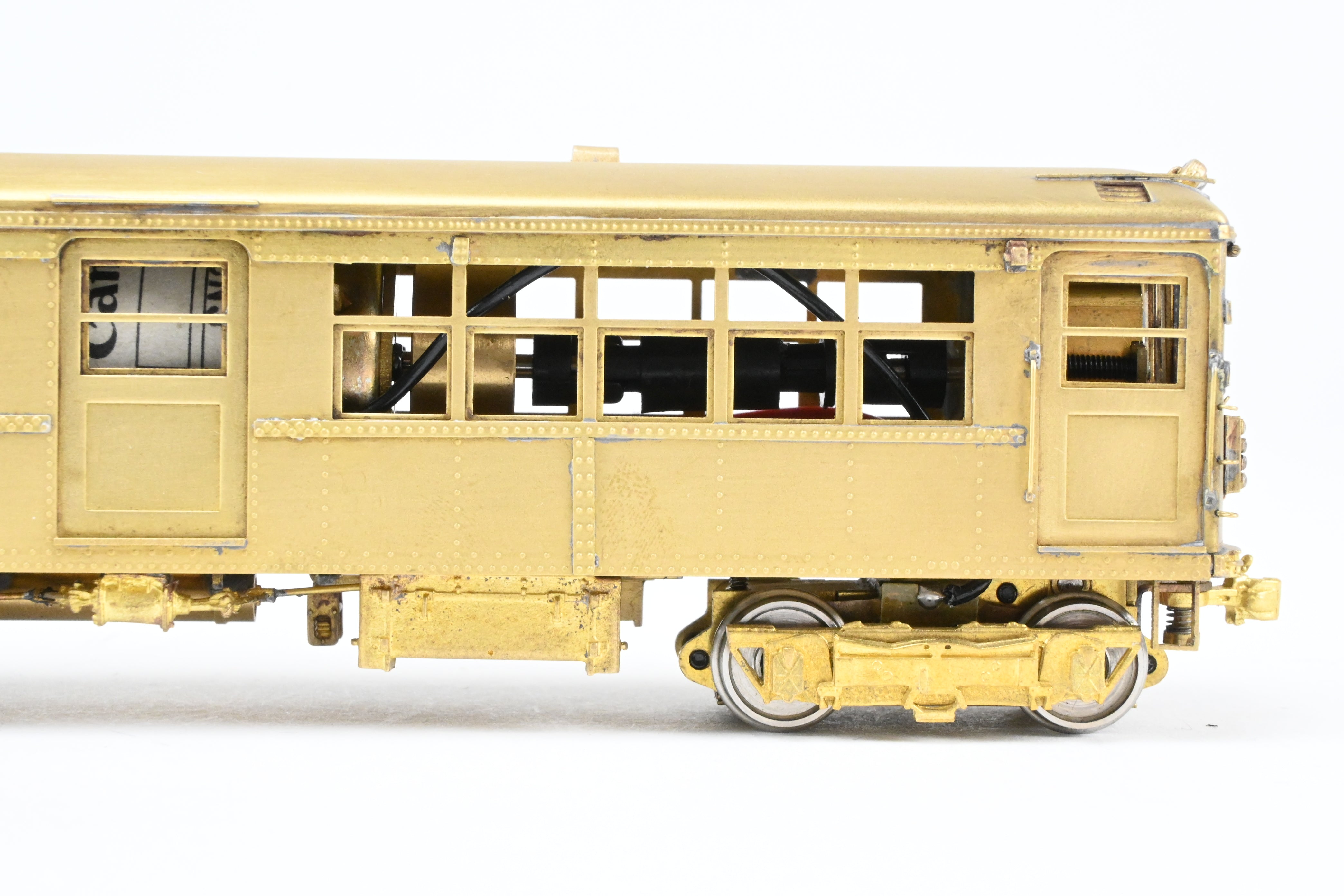 HO Scale Brass Model Train Set - MTS Imports CTA Chicago Transit Authority Modified 4001 - 4250 Series Elevated Cars Two - Car Set