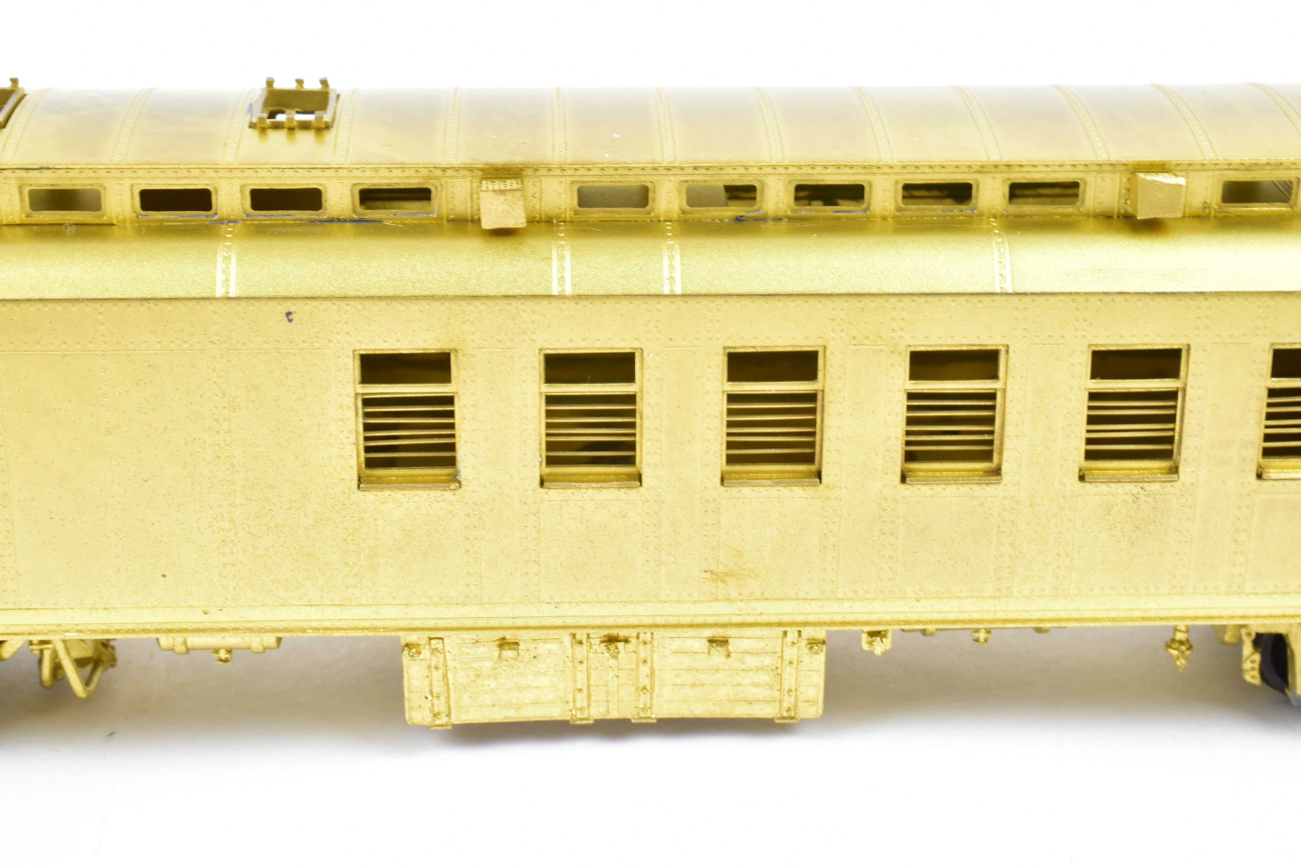HO Scale Brass ATSF - Santa Fe Heavyweight RPO #60 - 69 with Skylight by Pecos River
