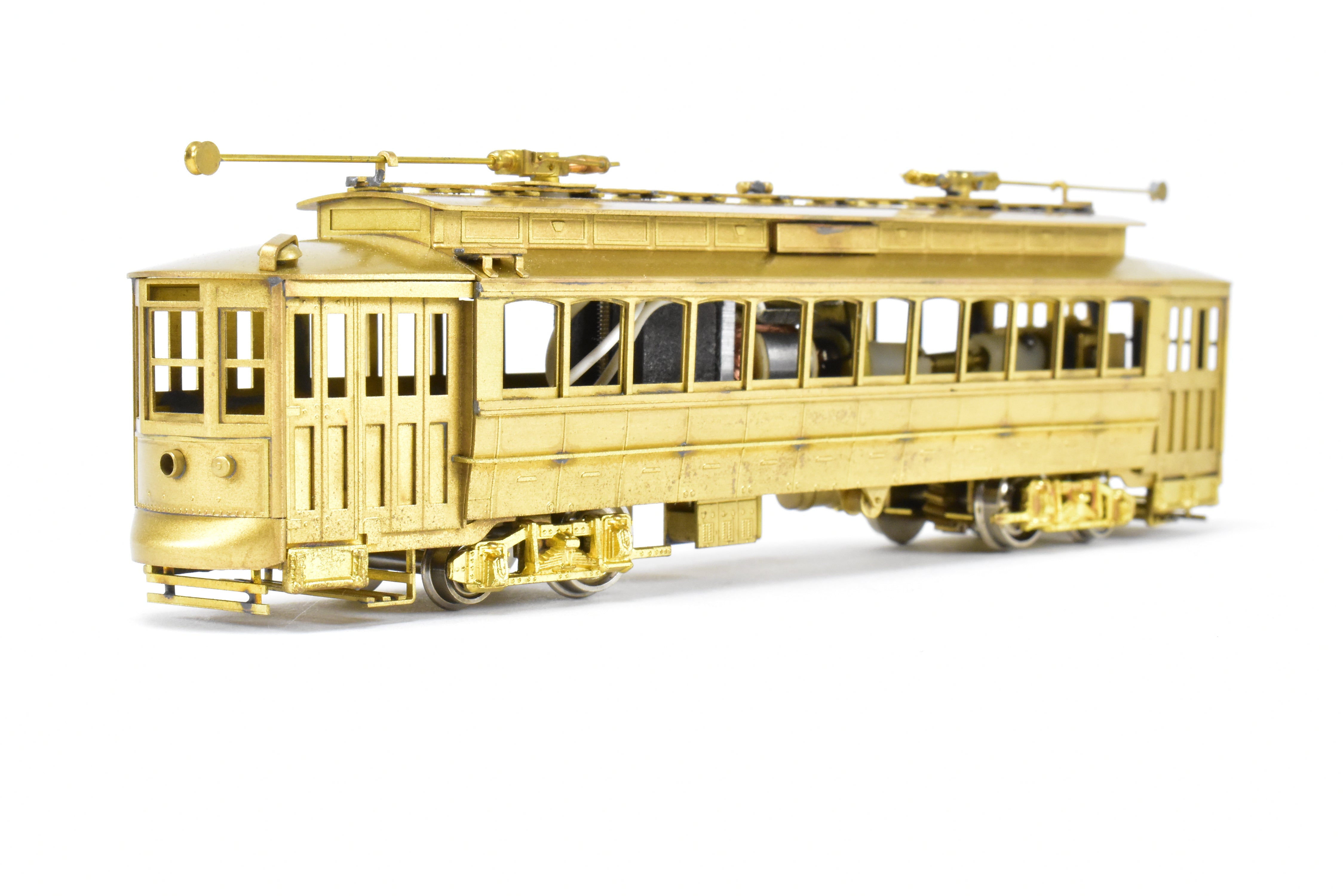 HO Scale Custom Brass TARS Third Avenue Railway System 400 Series Trolley Model - High - Quality HO Brass NJ Imported Collectible