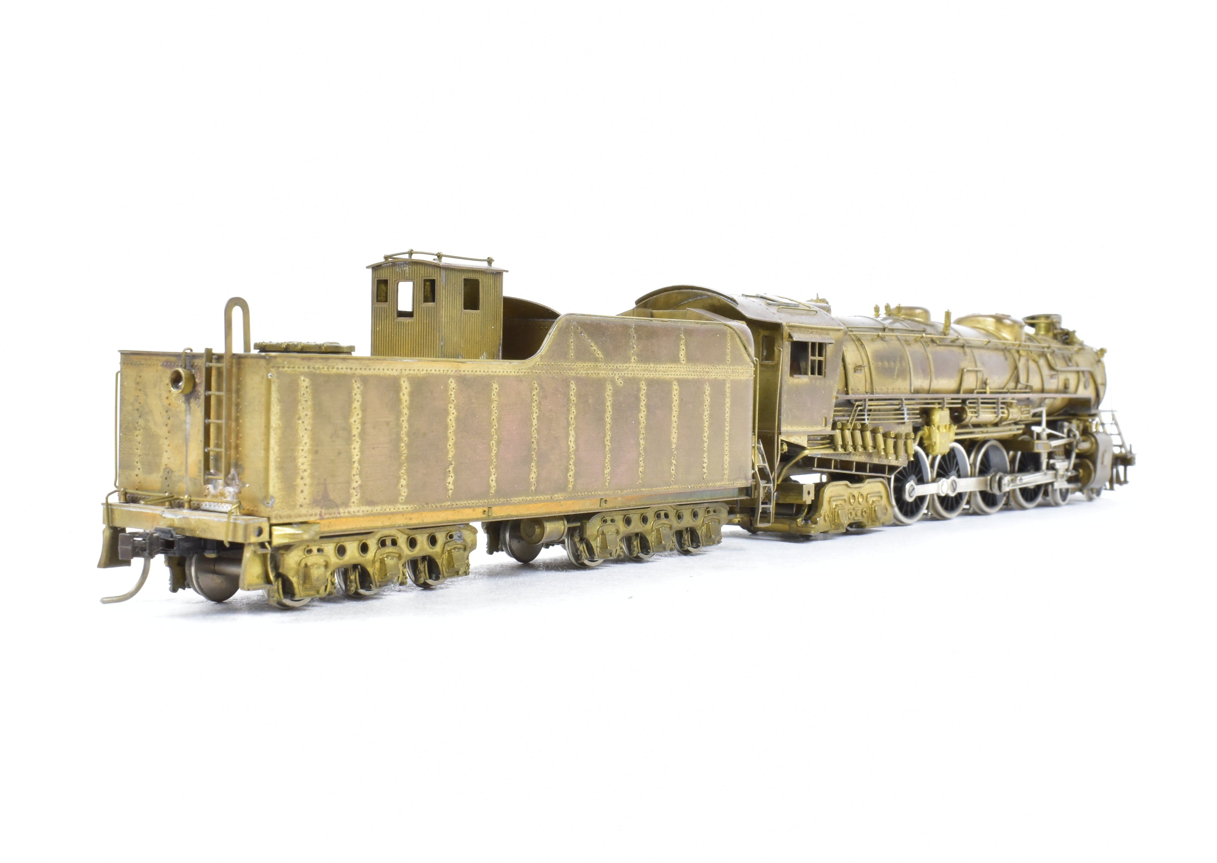 HO Scale Brass Pacific Fast Mail Model Train - Toby's Denver & Rio Grande Western 4-8-4 Class M-64 Crown Model REBOXX from 1962