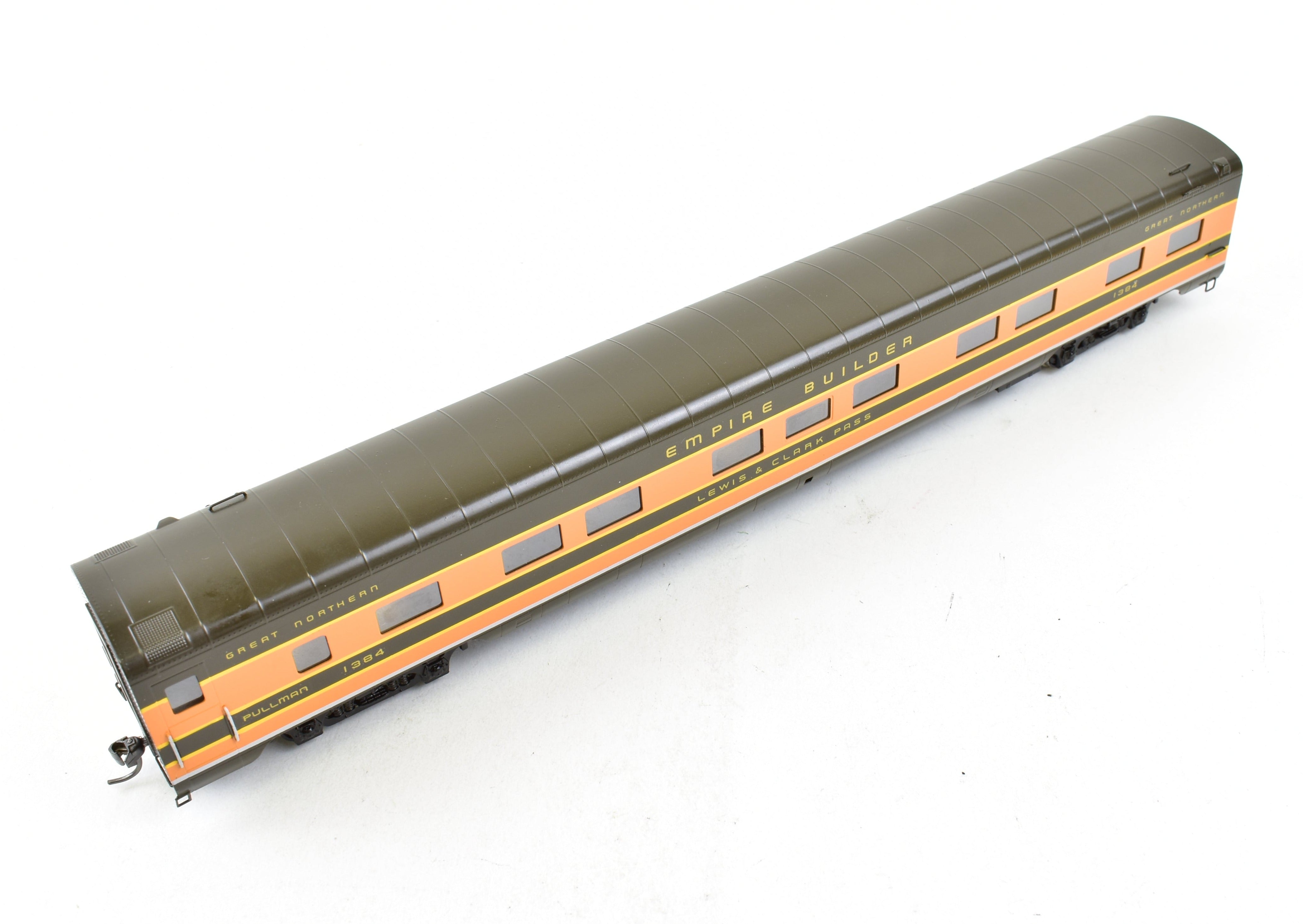 HO Brass Oriental GN - Pro-Painted Great Northern Streamlined Empire Builder Sleeper 1370 - 1384