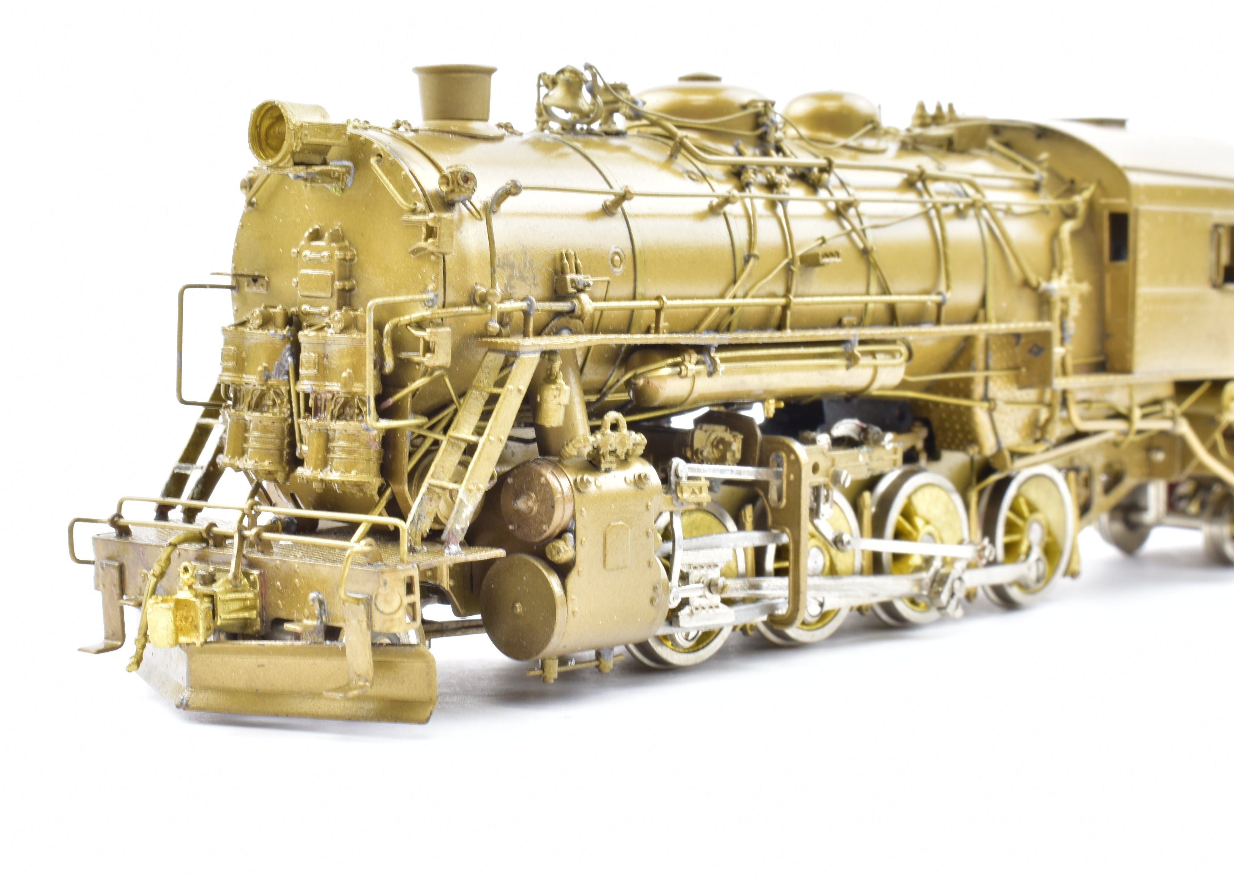 High - Quality HO Scale Brass Model Train: Western Maryland H - 8 2 - 8 - 0 Consolidation Rebuilt by NJ Custom Brass