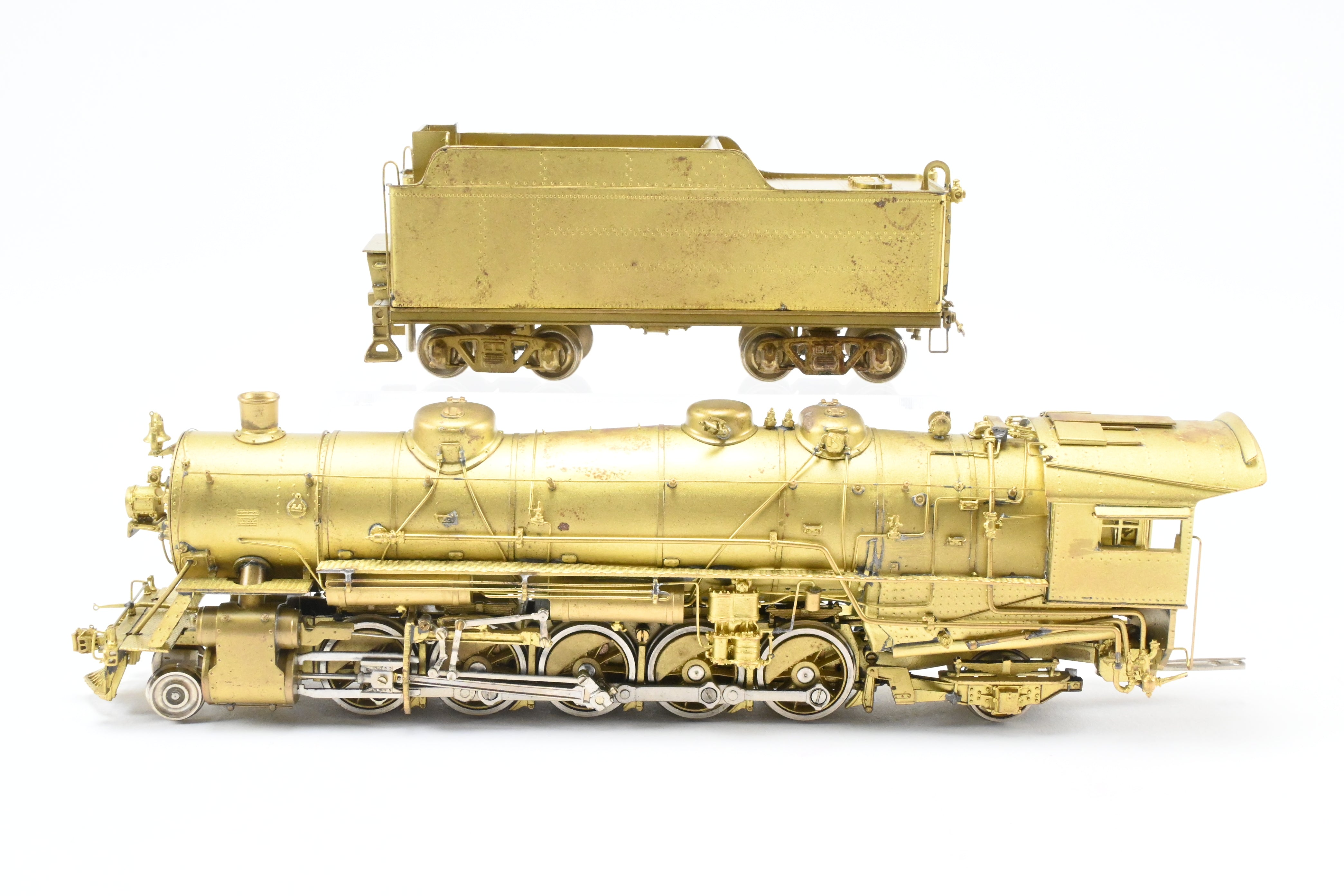 USRA Light 2-10-2 HO Brass Key Imports from the United States Railway Administration
