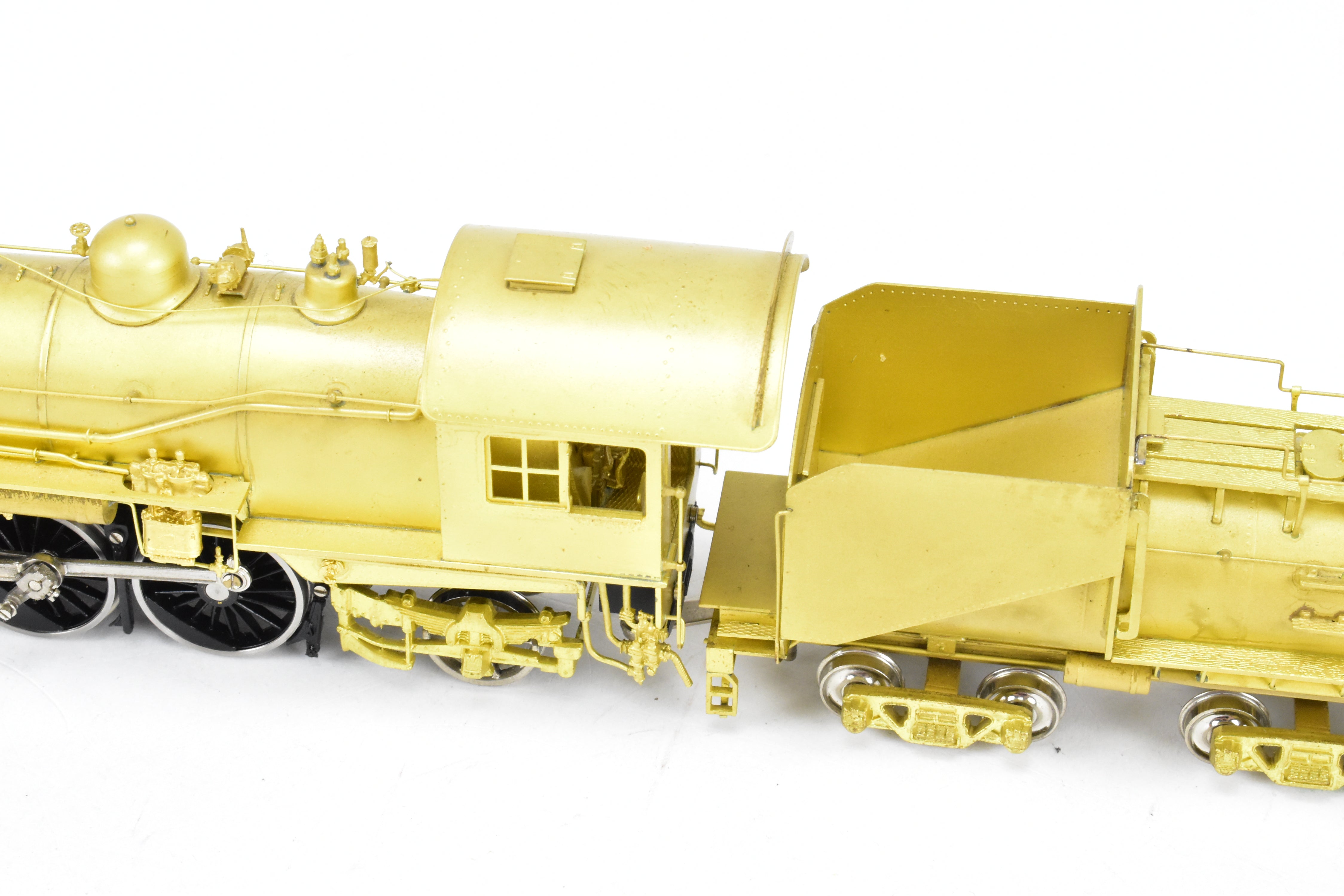 HO Scale Brass Erie Railroad K-1 4-6-2 Nickel-Plated Model - As Is