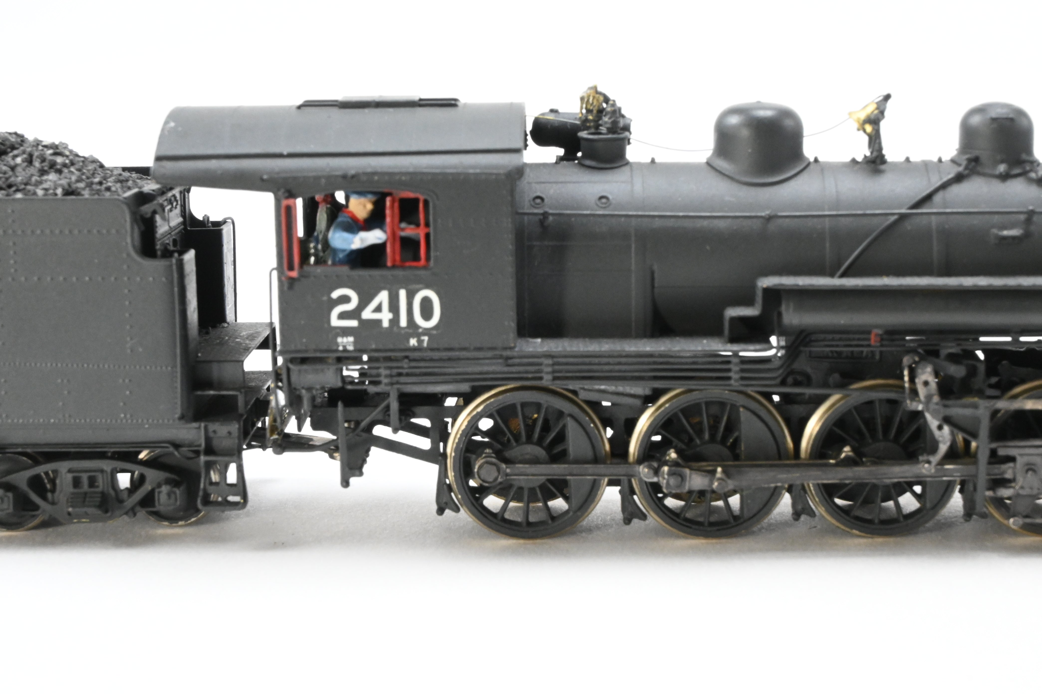HO Brass NERS B&M Class K - 7A 2 - 8 - 0 Consolidation CP No. 2410 Reboxed Model