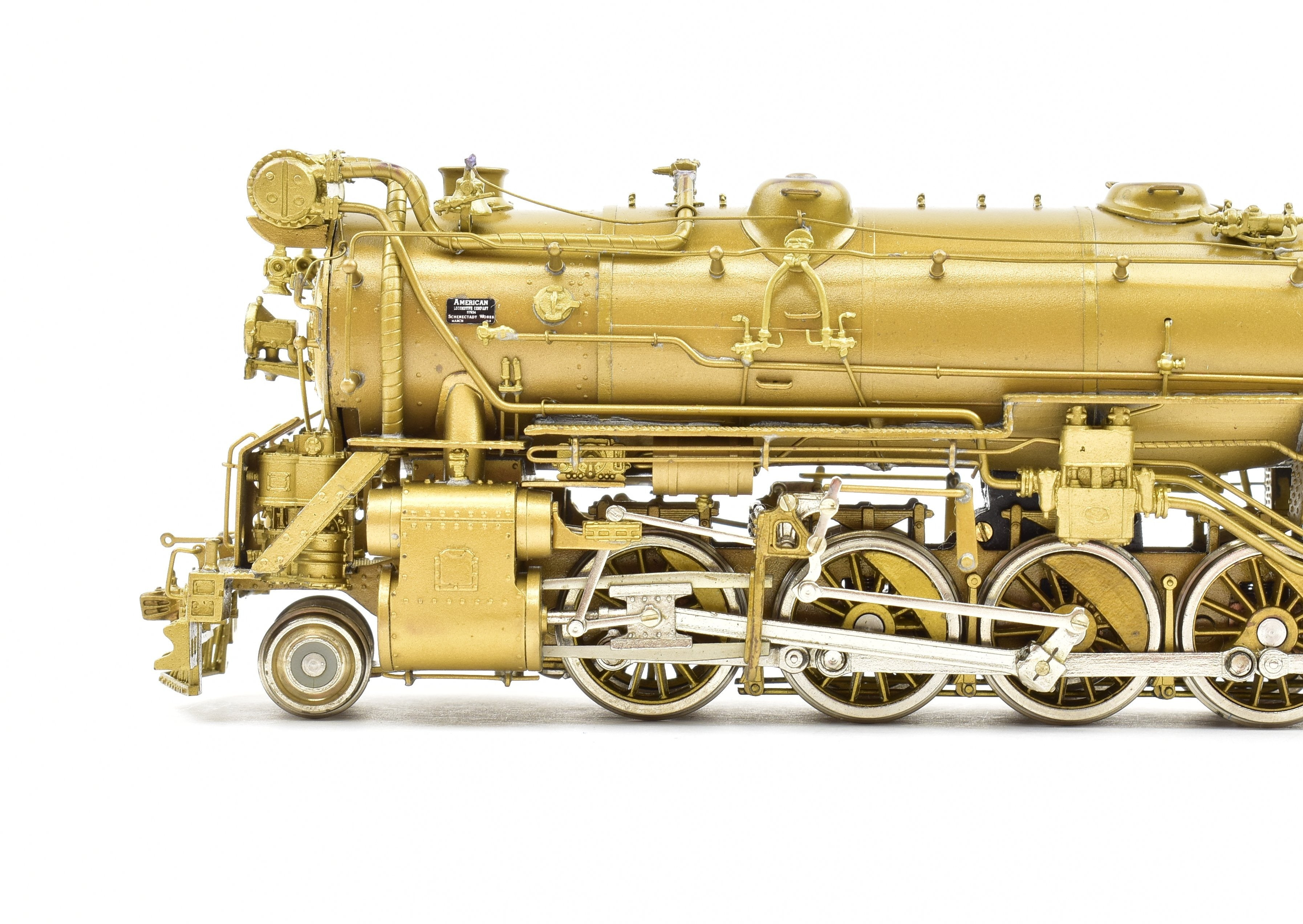 HO Scale Custom Brass Locomotive - New Haven Class L-1 2-10-2 from NJ Custom Brass for NY, NH, & H